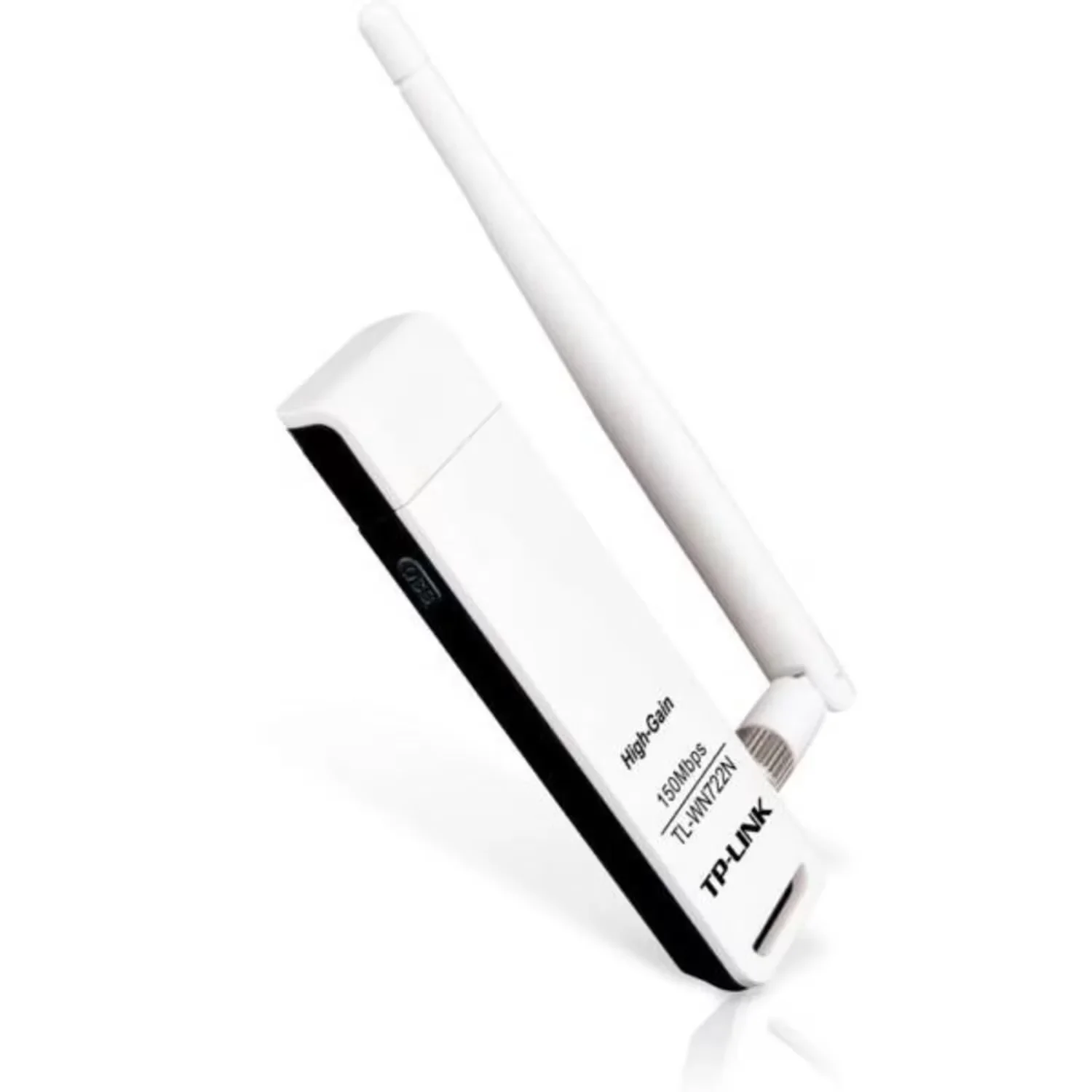 Adaptador USB TP-Link TL-WN722N 150Mbps - Branco