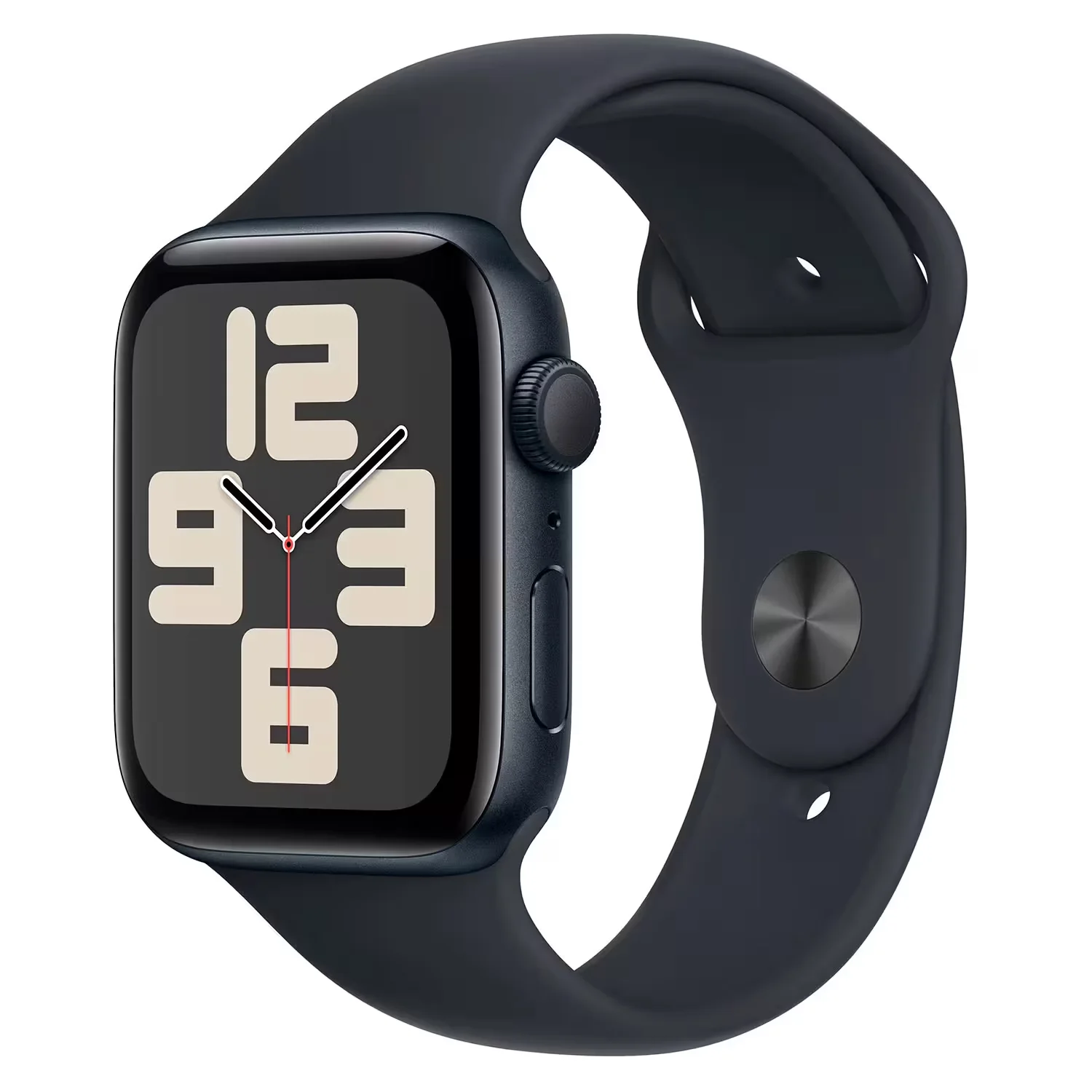 Apple Watch SE 2 MRE73LL/A Caixa Alumínio 44mm Meia Noite - Esportiva Meia Noite