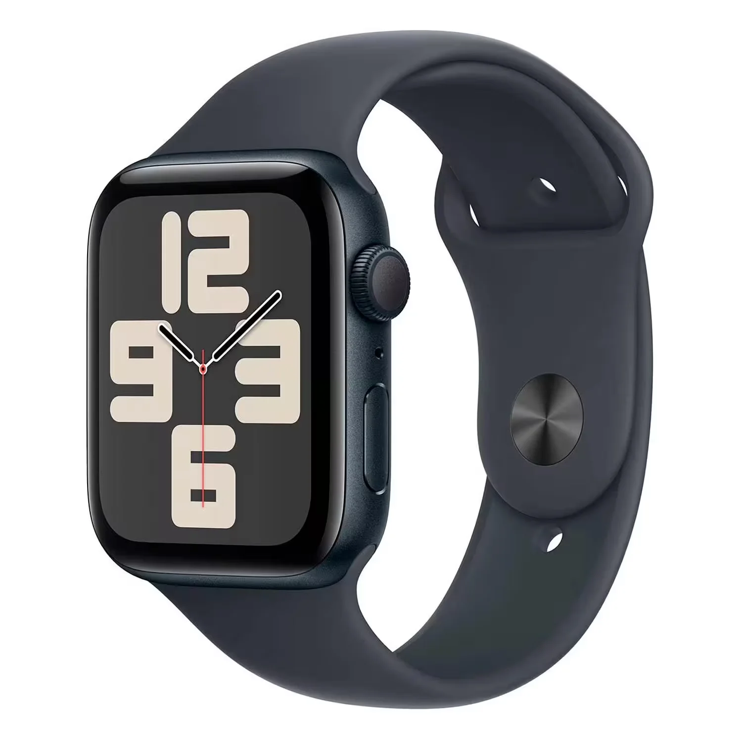 Apple Watch SE 2 MXEJ3LL/A Caixa Alumínio 44mm Meia Noite - Esportiva Meia Noite S/M