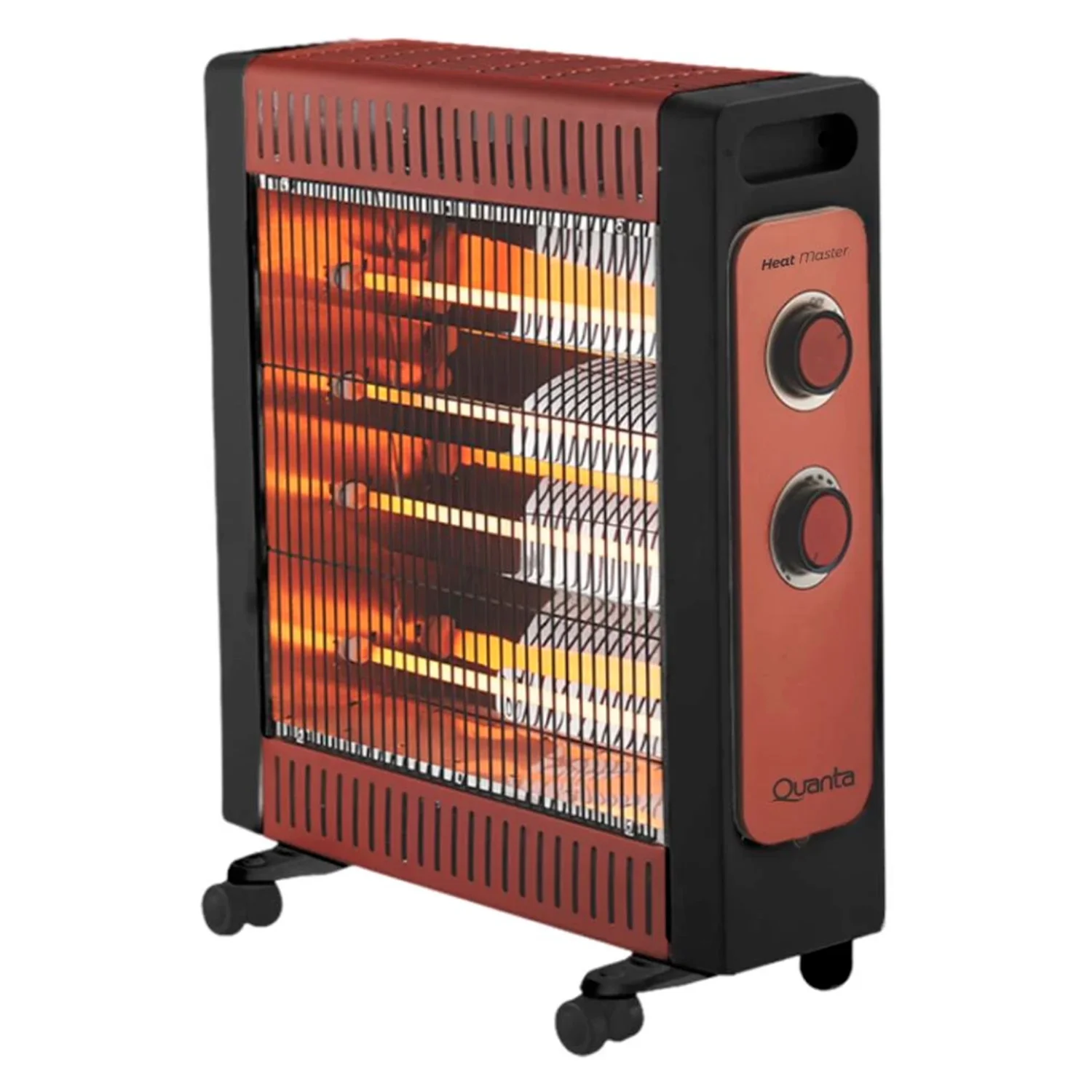Aquecedor Elétrico Quanta QTEEC220 Quartzo 2200W 220V - Vermelho