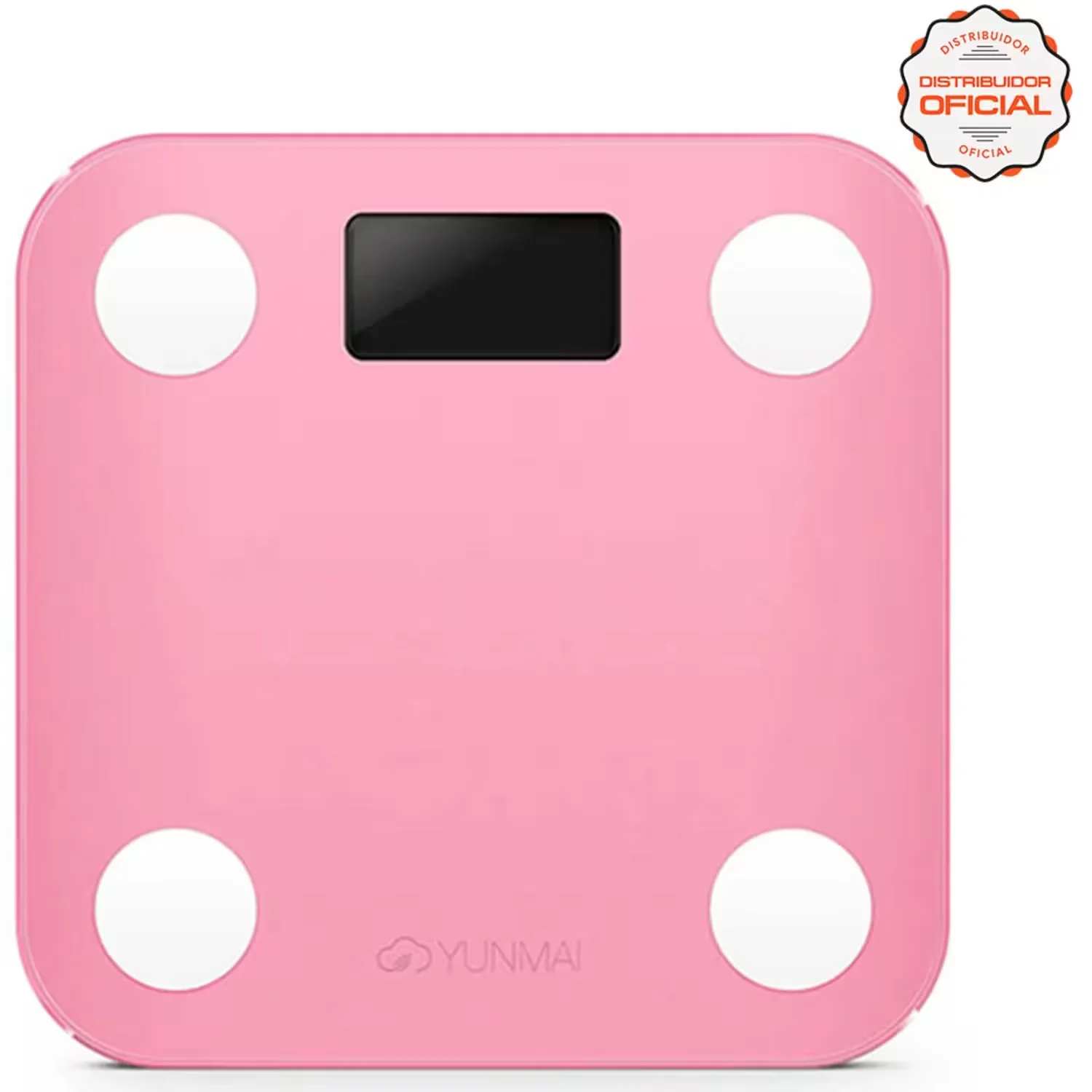Balança Digital Yunmai Mini Bioimpedância com App - Rosa