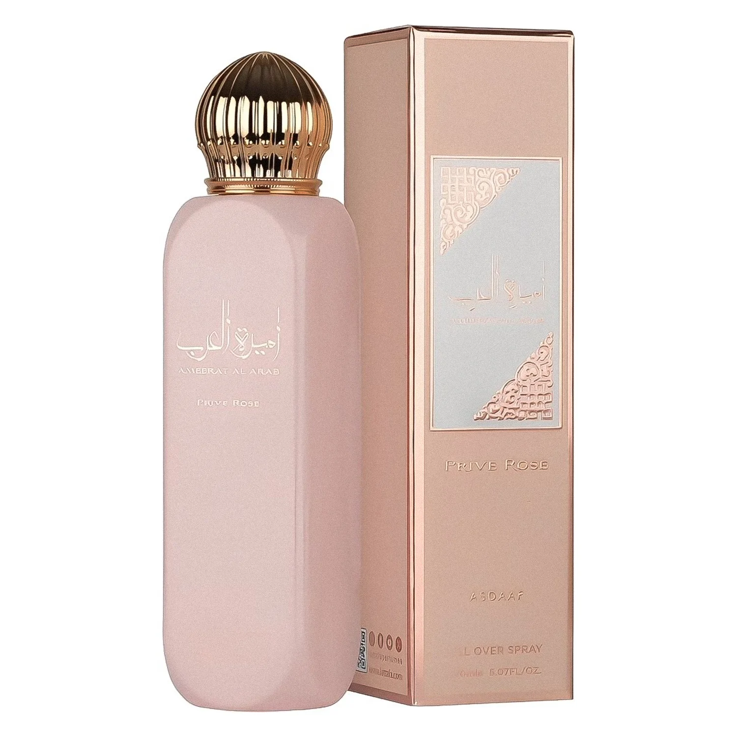 Body Splash Lattafa Ameerat Al Arab Privé Rose Feminino 150ml
