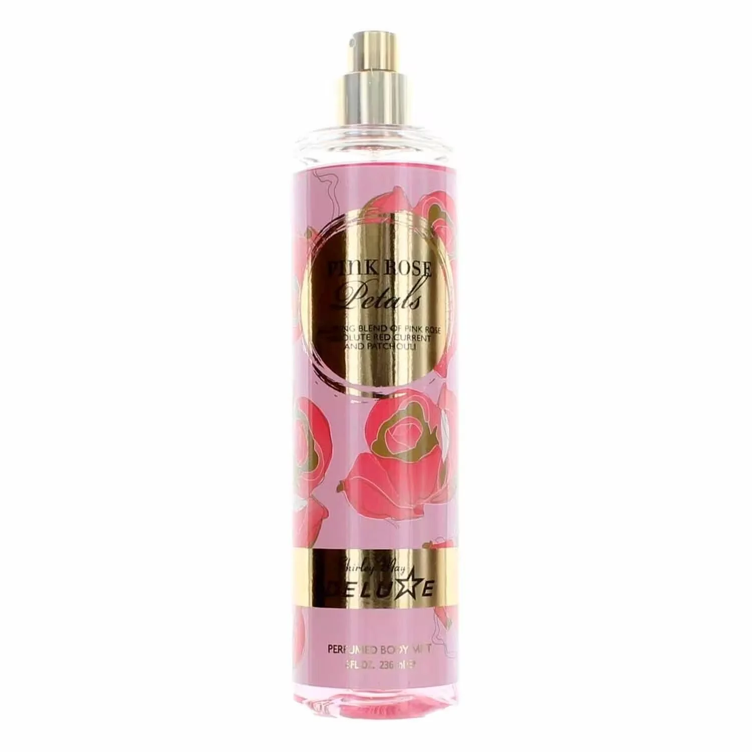 Body Splash Shirley May Deluxe Pink Rose Petals Feminino 236ml