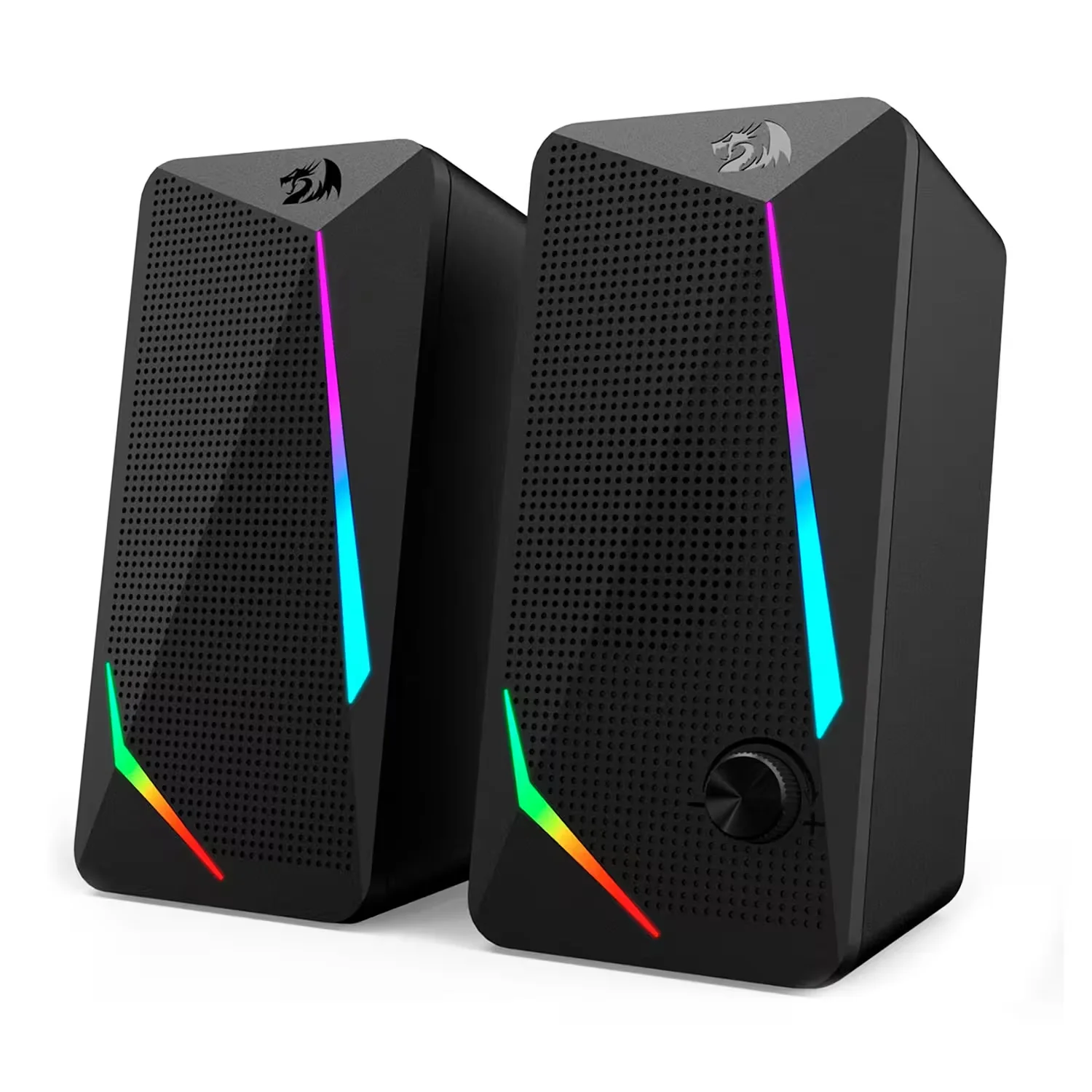 Caixa de Som Redragon Waltz GS510 USB P2 Auxiliar RGB - Preto