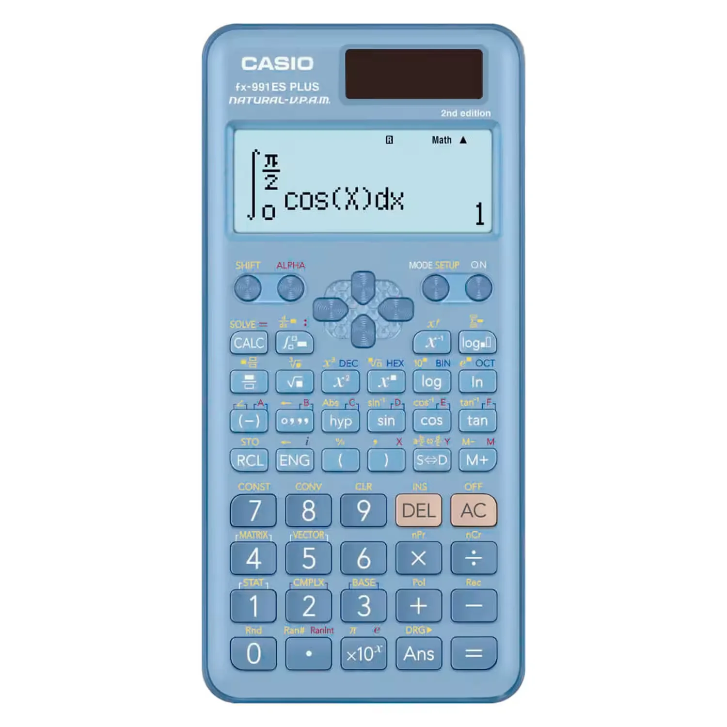 Calculadora Cientifica Casio FX-991ES Plus-BU - Celeste