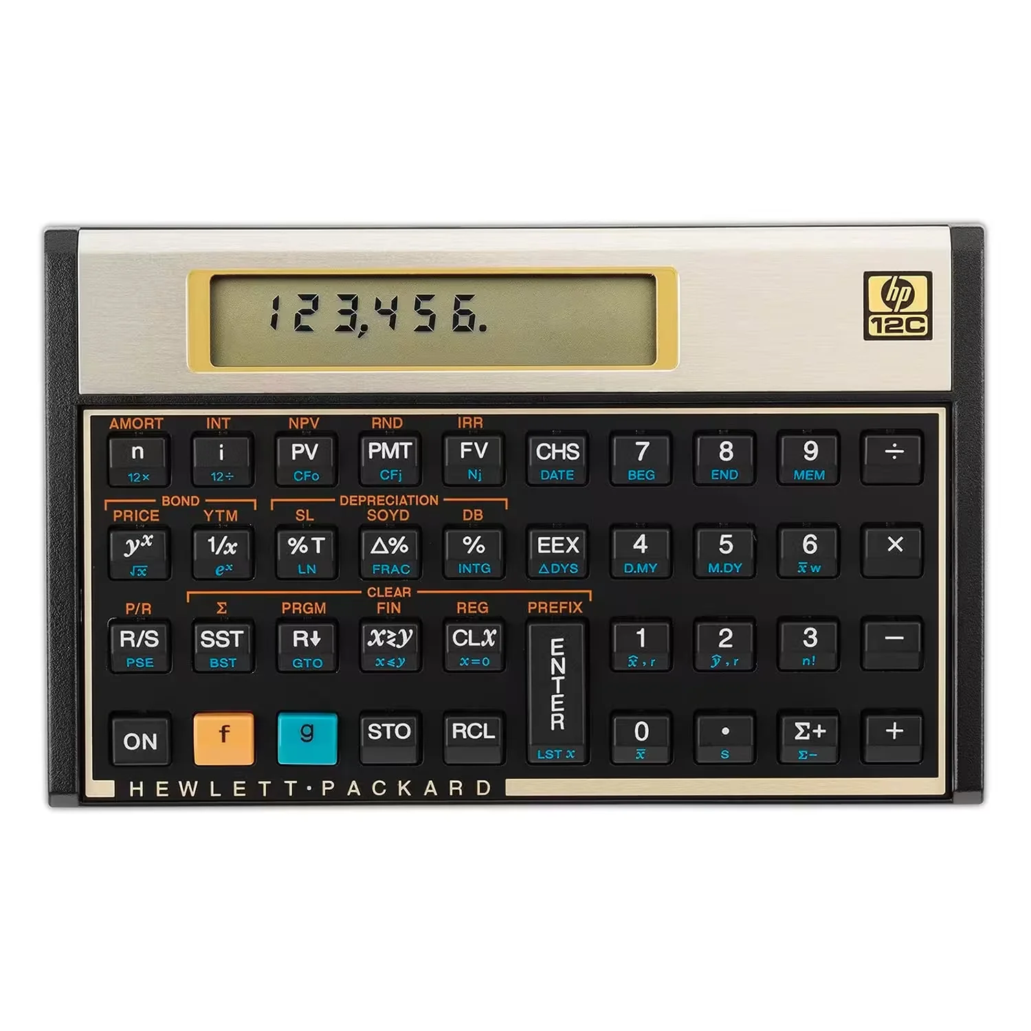 Calculadora Financeira HP-12C Português - Dourado (Philippines)