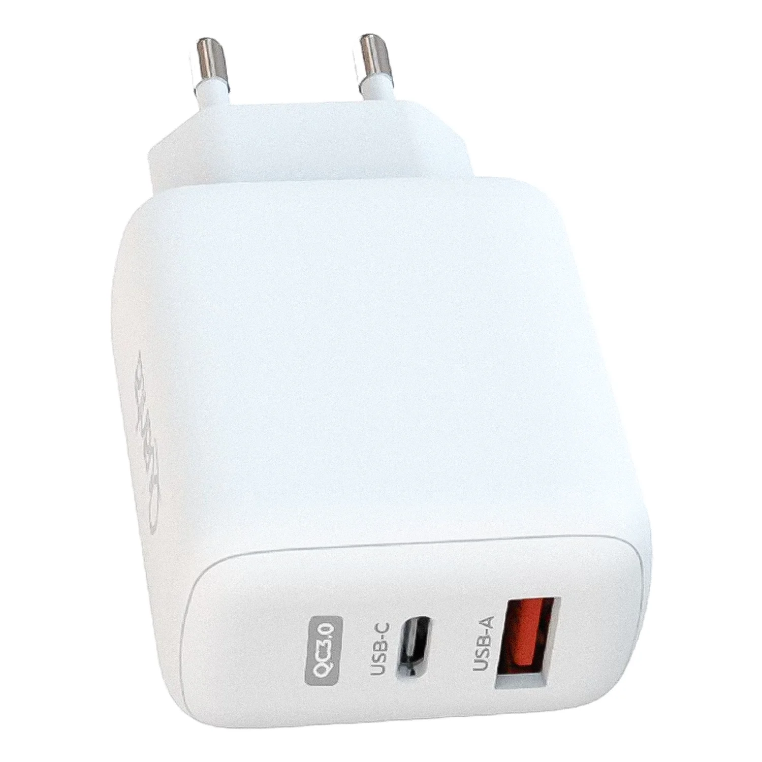 Carregador Quanta QTCCR45 45W USB-A/USB-C - Branco