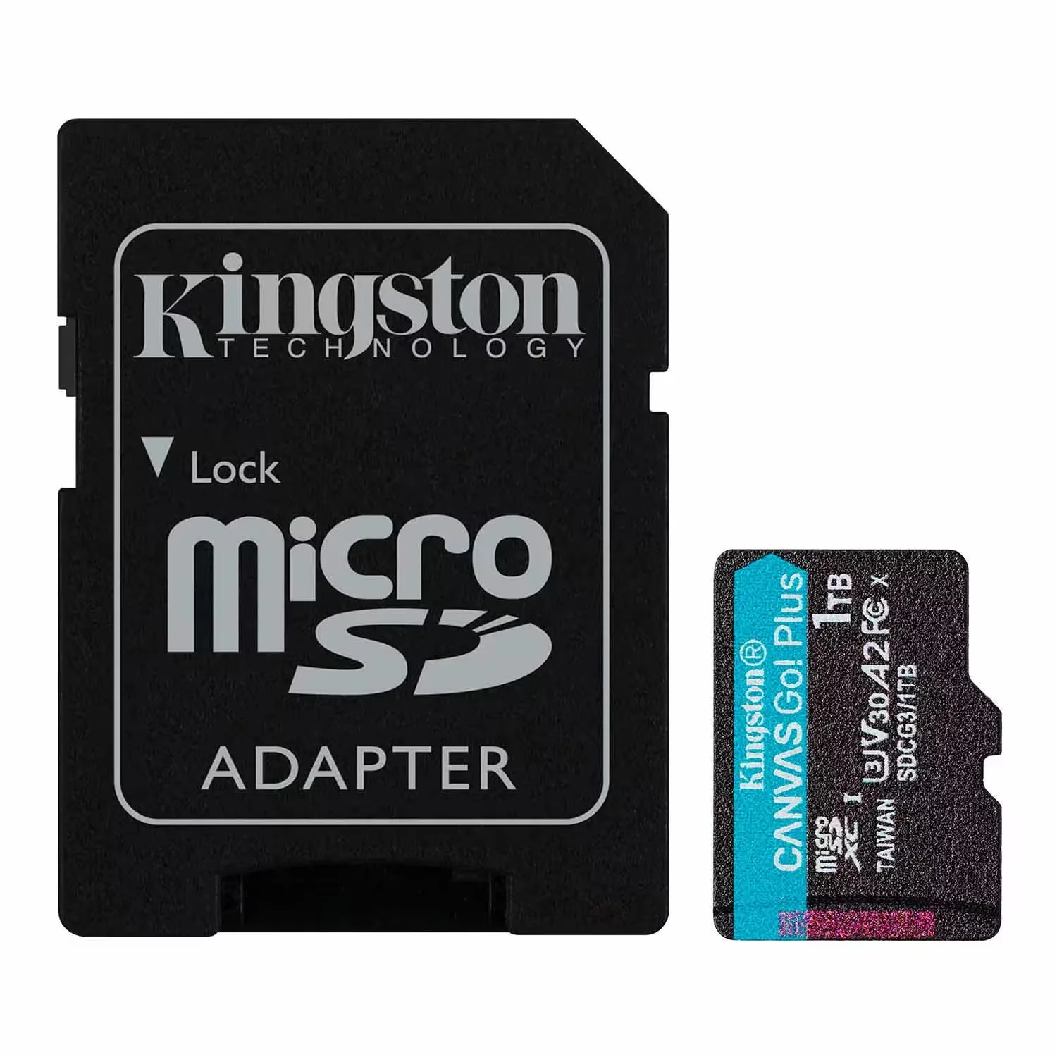 Cartão de Memória Micro SD Kingston Canvas Go Plus 1TB 170Mbs - SDCG3/1TB