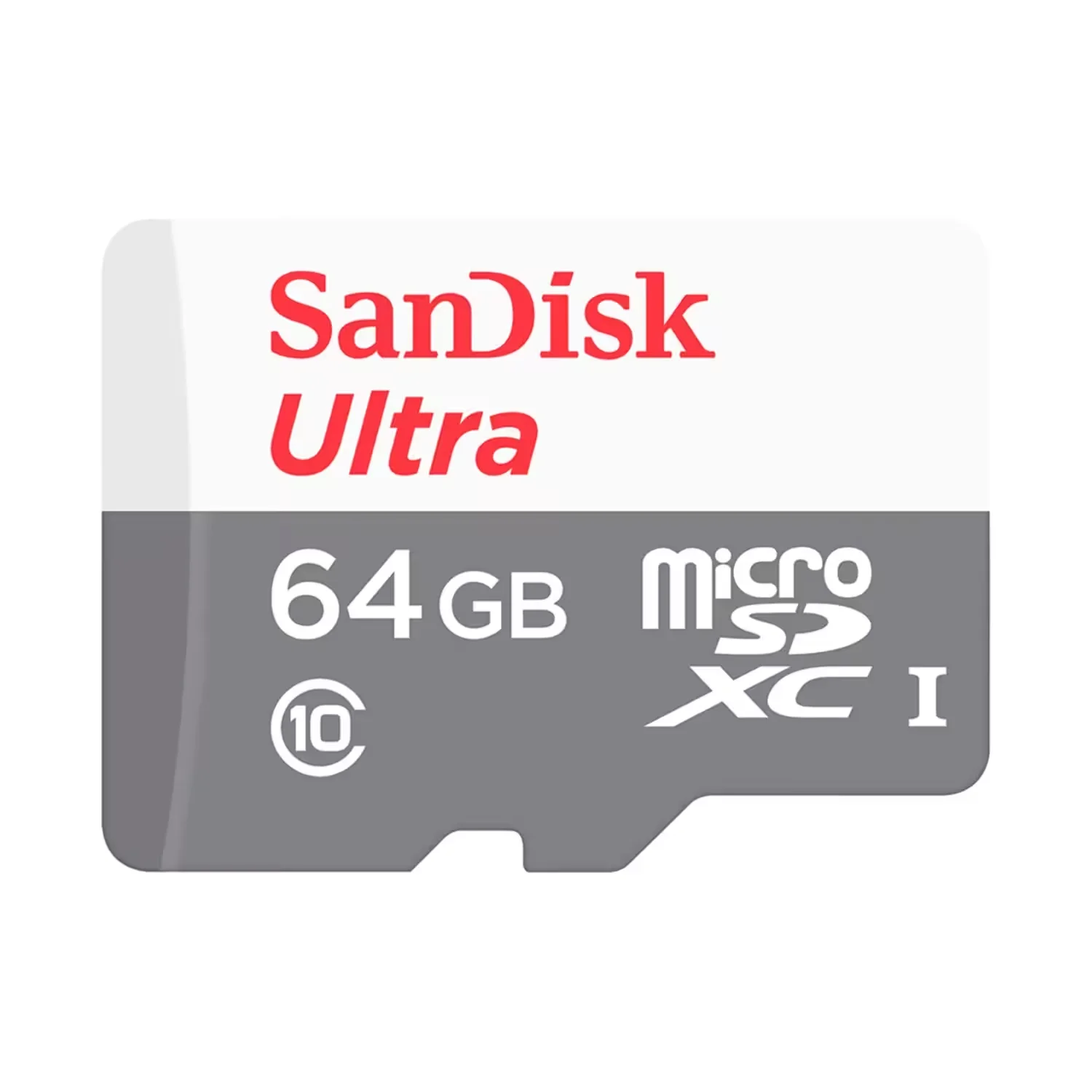Cartão de Memória Micro SD Sandisk Ultra 64GB 100MBs - SDSQUNR-064G-GN3MA