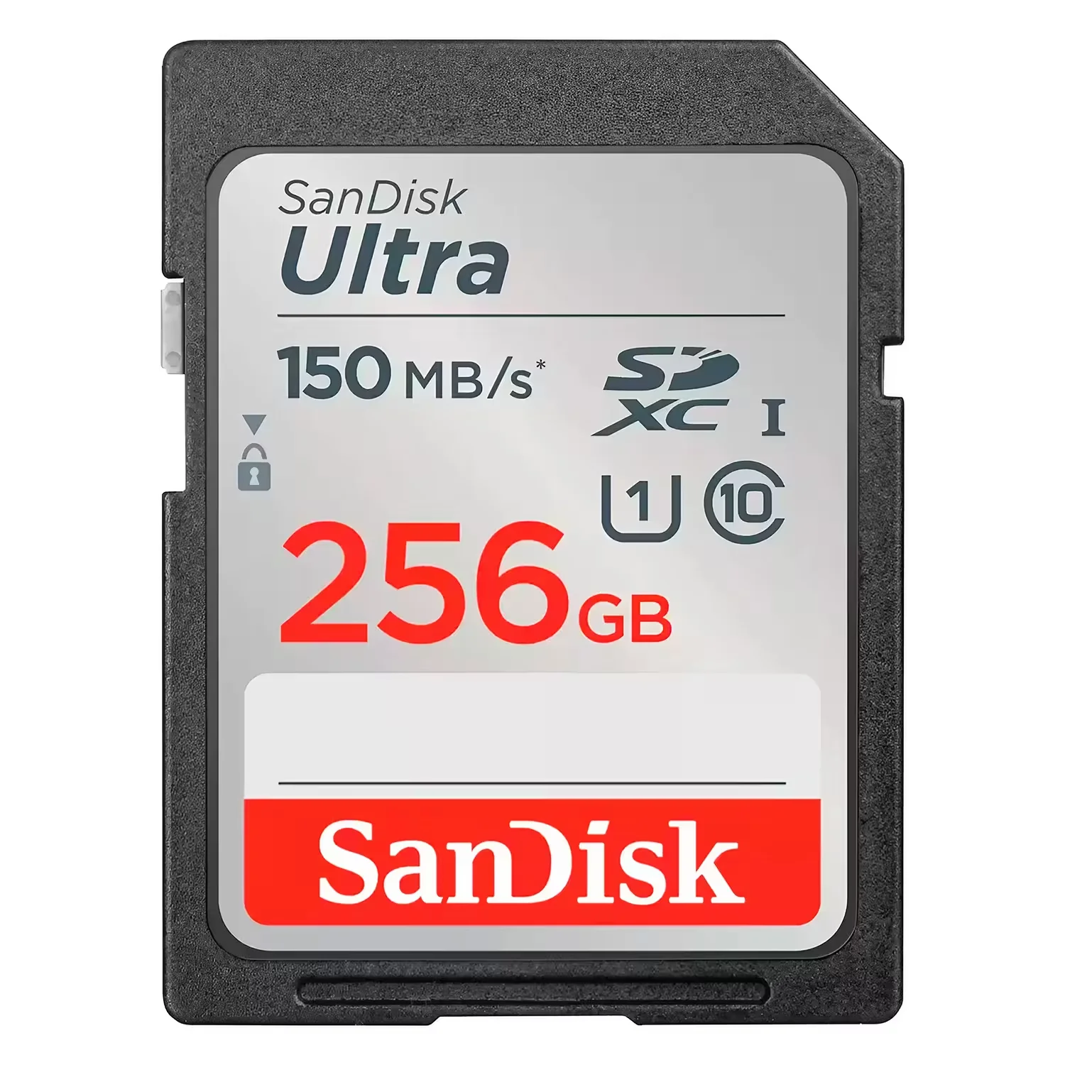 Cartão de Memória SD Sandisk Ultra 256GB 150MBS C10 - SDSDUNC-256G-GN6IN