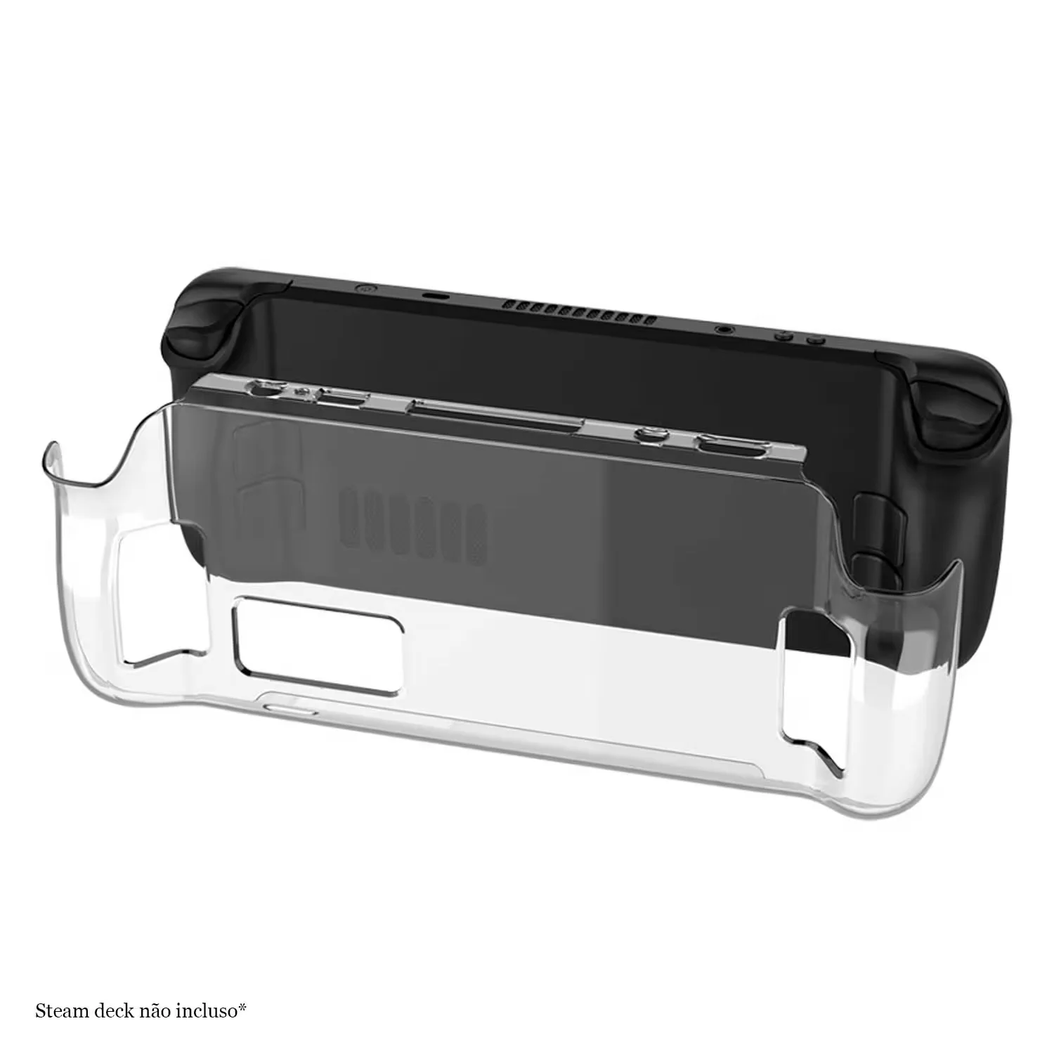 Case Protetora Dobe TY-2835 para Steam Deck - Transparente