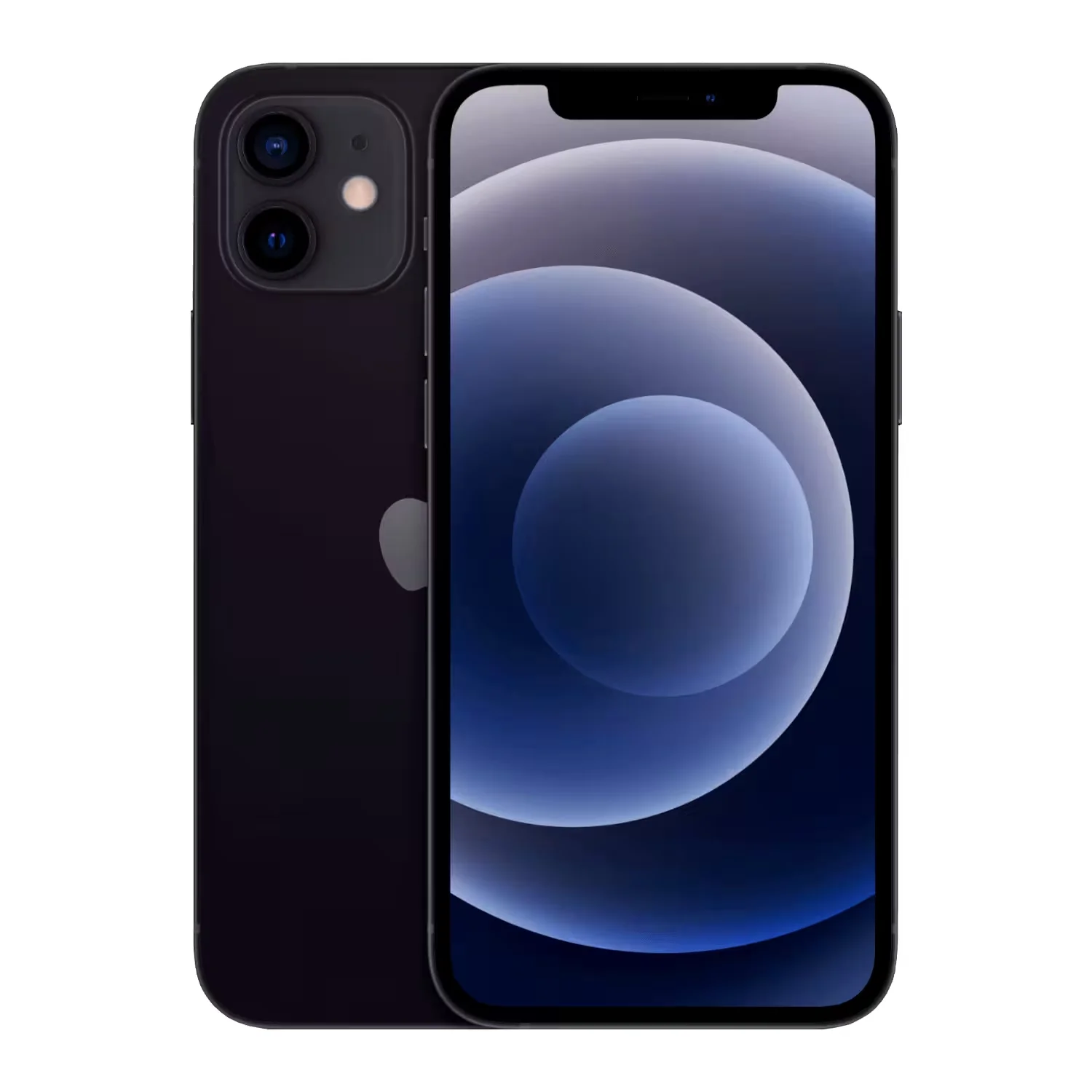 Celular Apple iPhone 12 256GB / 5G / Tela 6.1" / Câmeras de 12MP+12MP e 12MP - Preto (Só Aparelho) (Swap A)