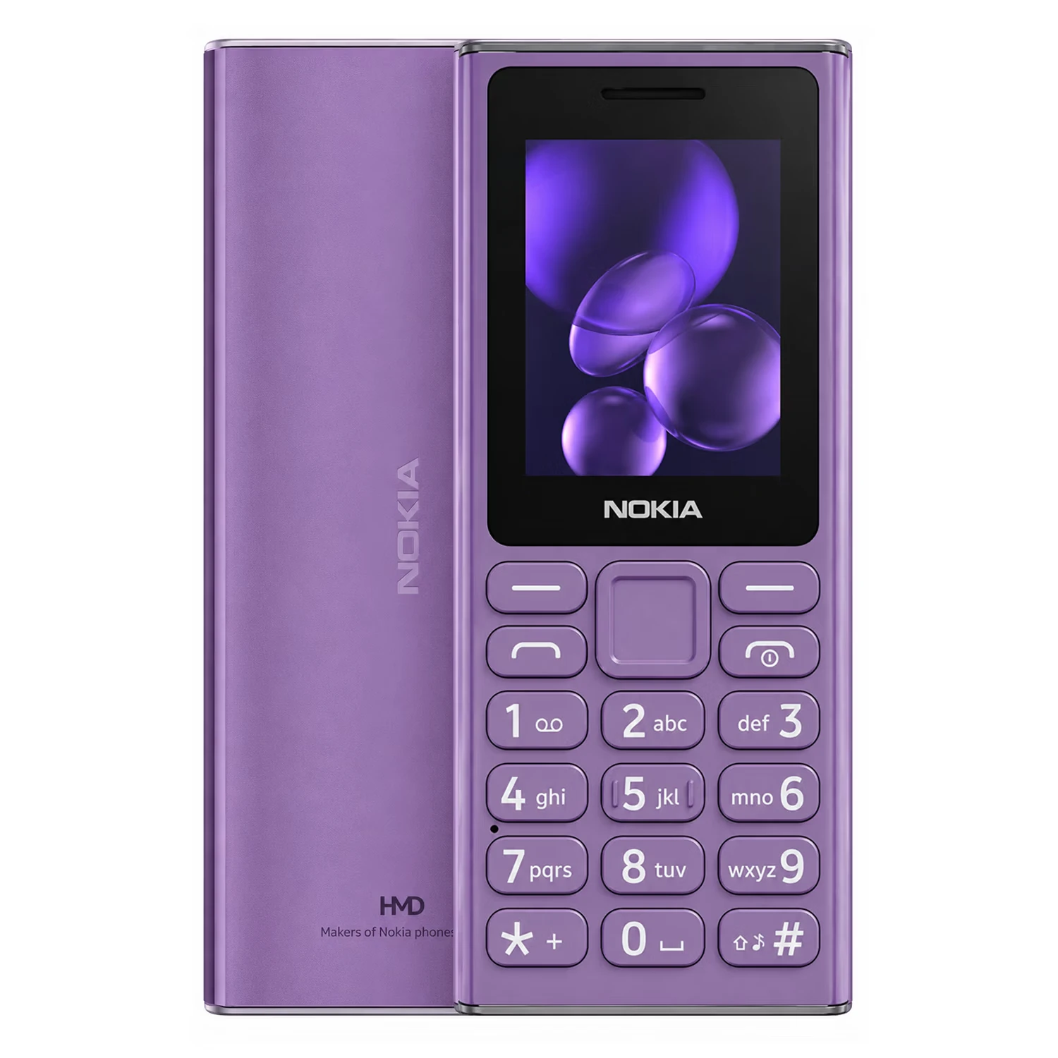 Celular Nokia 105 TA-1627 Dual SIM Tela 1.4" - Roxo