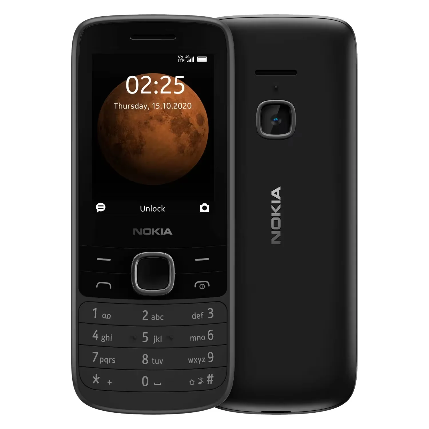 Celular Nokia 225 4G TA-1279 Tela 2.4¨ Dual SIM - Preto