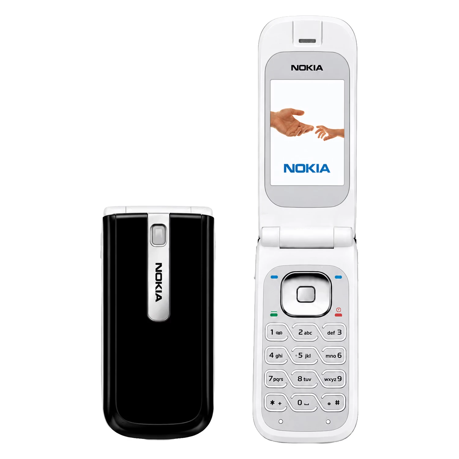 Celular Nokia Flip 2505 RM-307 Dual SIM Tela 1.8"- Preto