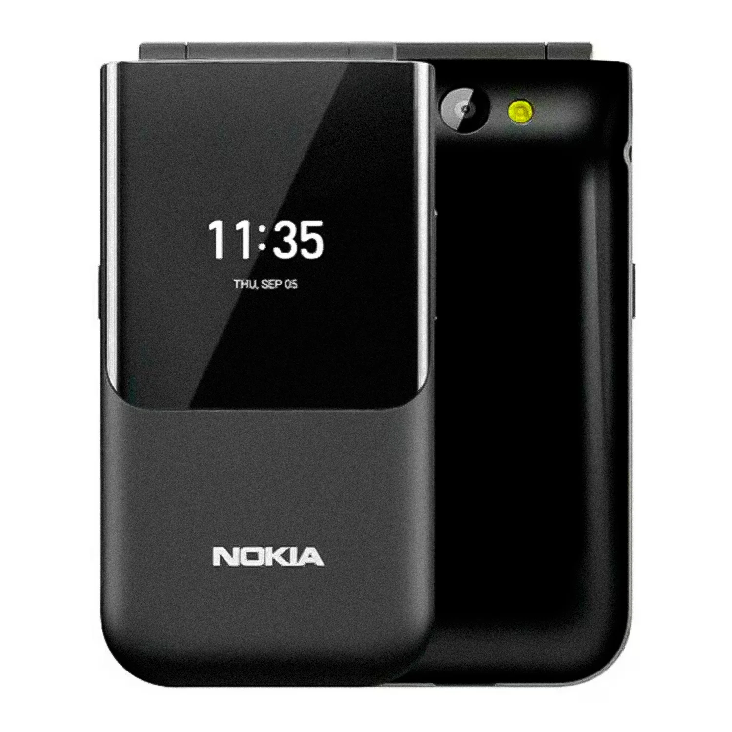 Celular Nokia Flip 2720 2G TA-1170 Dual SIM Tela 2.8" - Preto