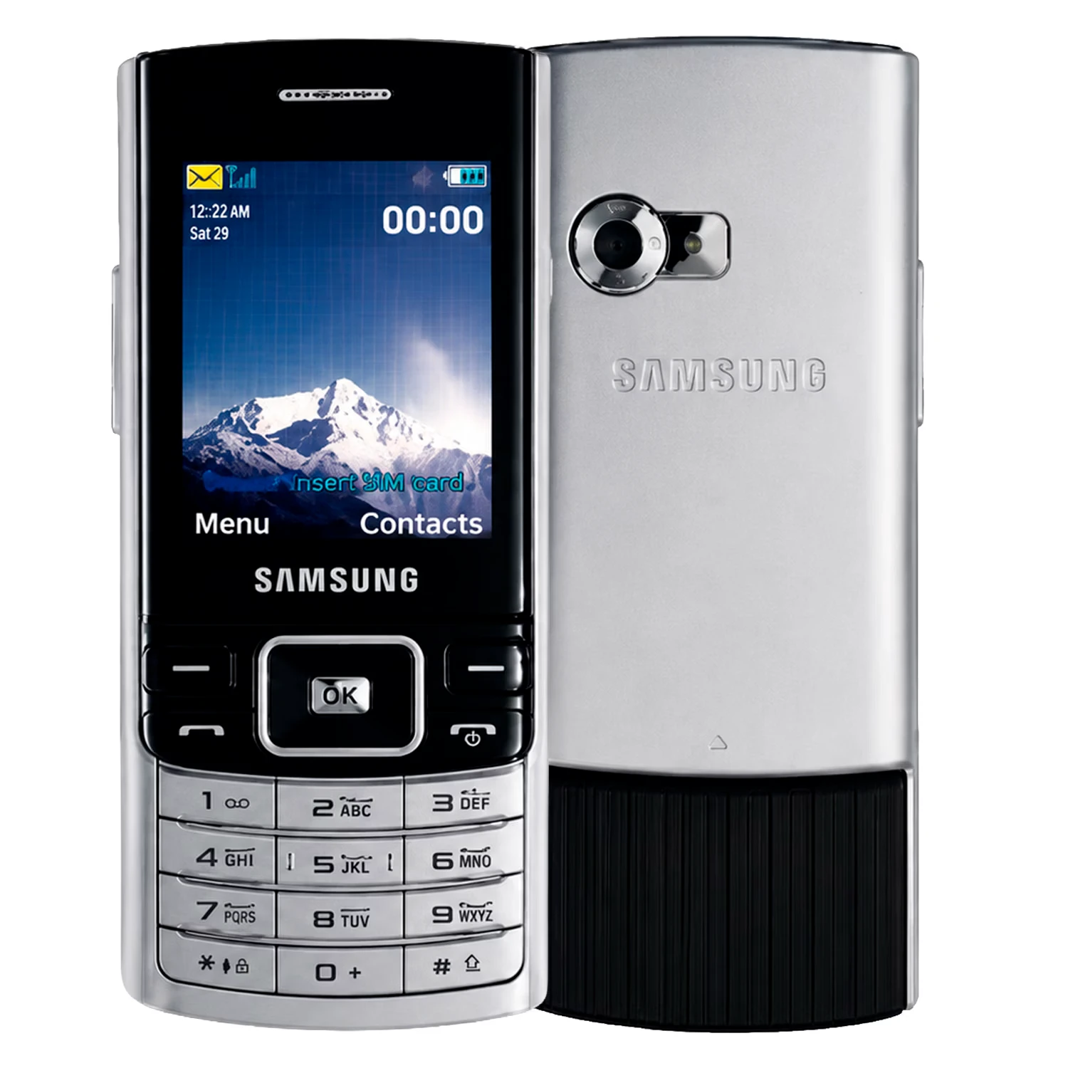 Celular Samsung SM-D780 Dual SIM Tela 2.1" - Prata