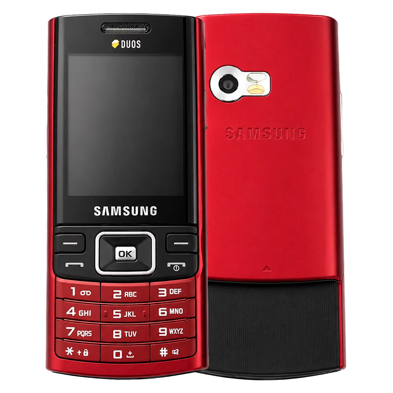 Celular Samsung SM-D780 Dual SIM Tela 2.1" - Vermelho