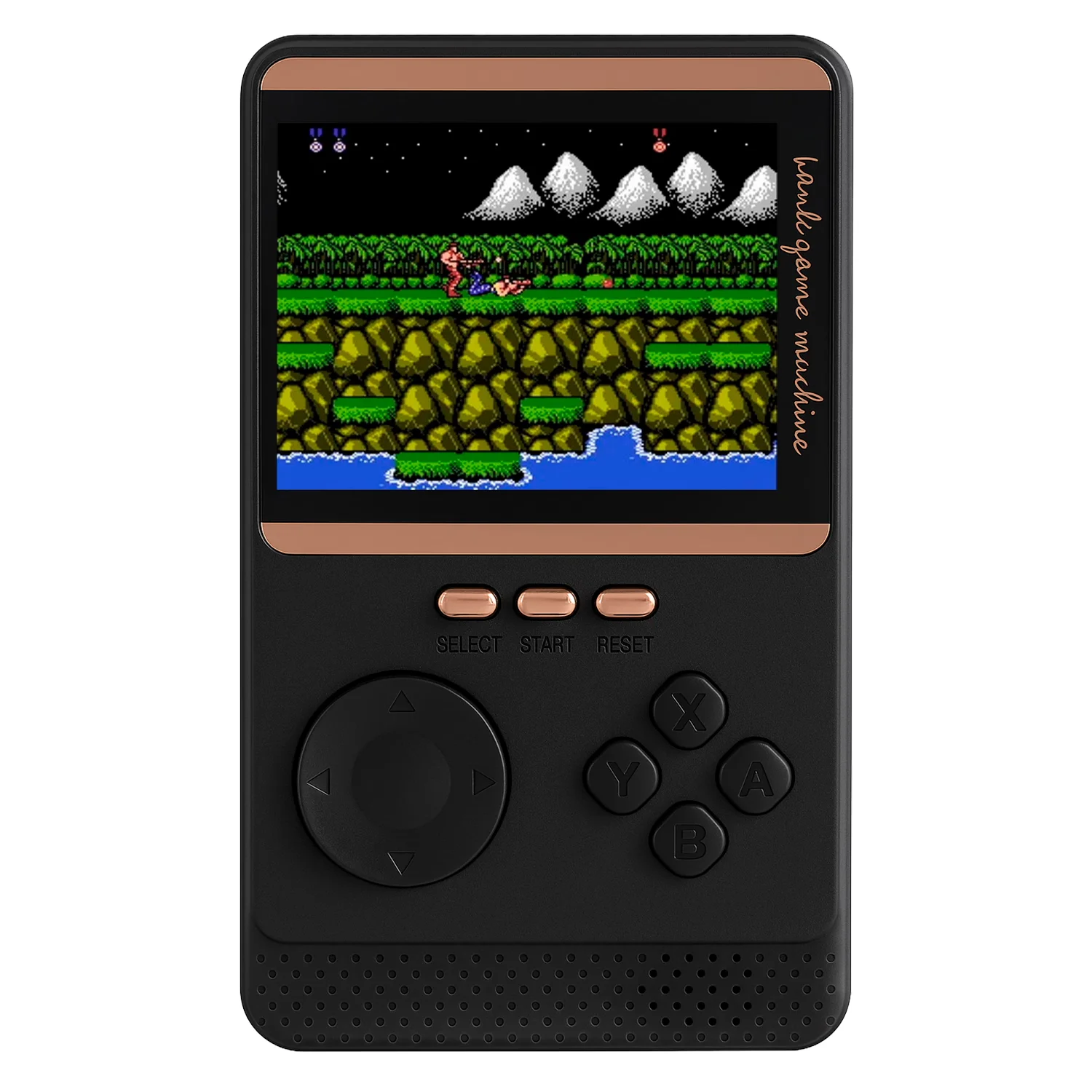 Console Gamebox Power Bank Q18 6000MAh 500 Jogos - Preto