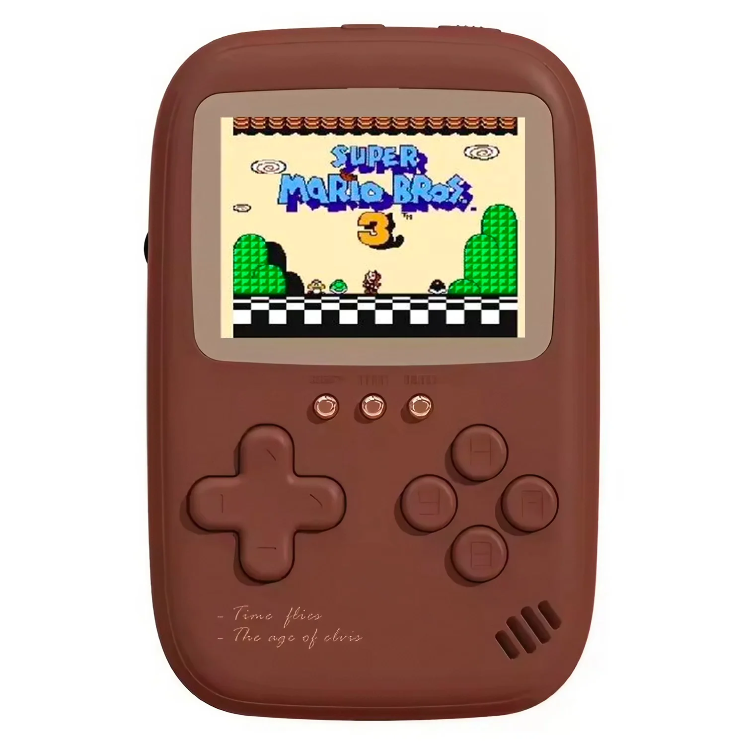 Console Portátil Game Box Power Bank DY-13 500 Jogos - Vermelho