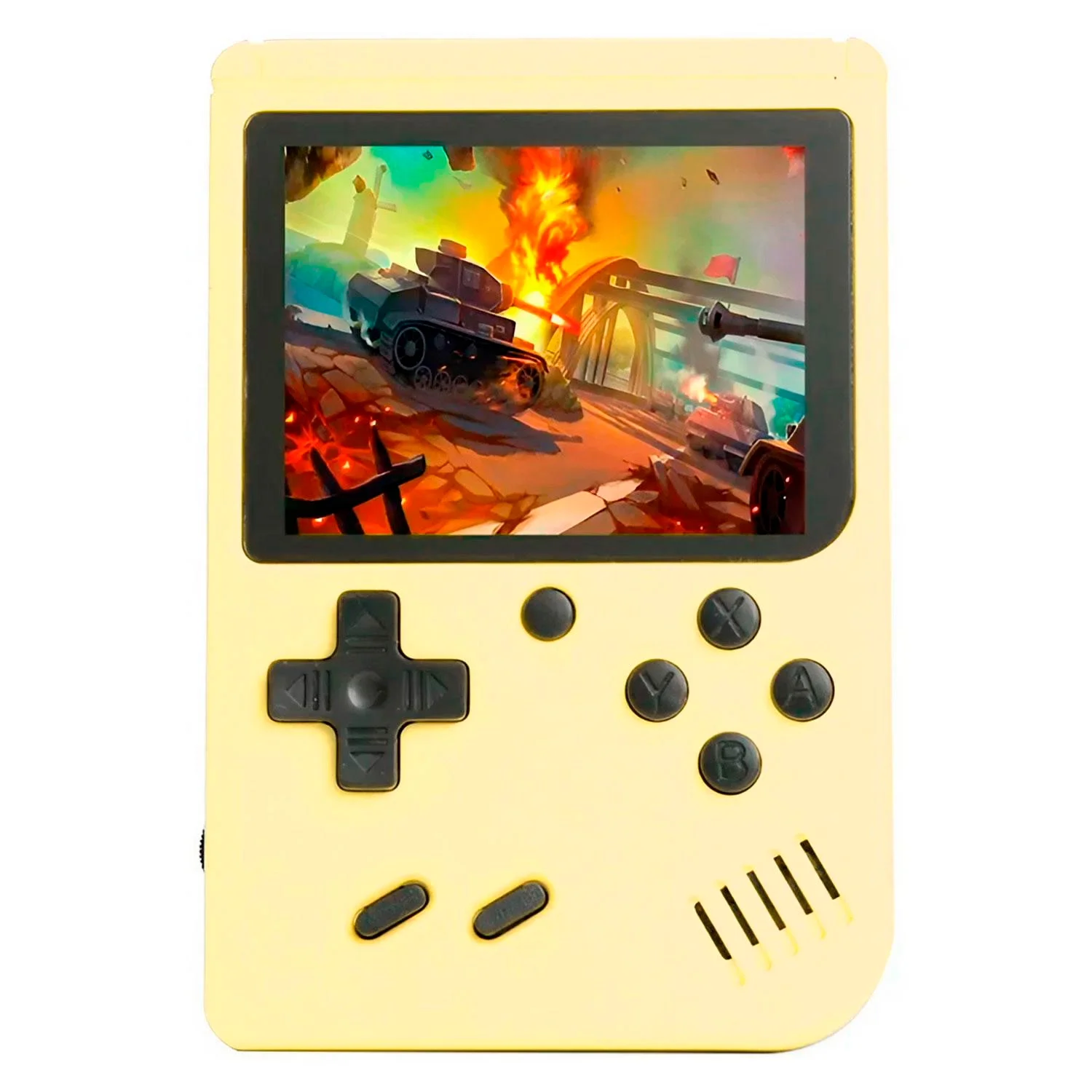 Console Portátil Game Boy Game Box Plus 500 Jogos - Amarelo