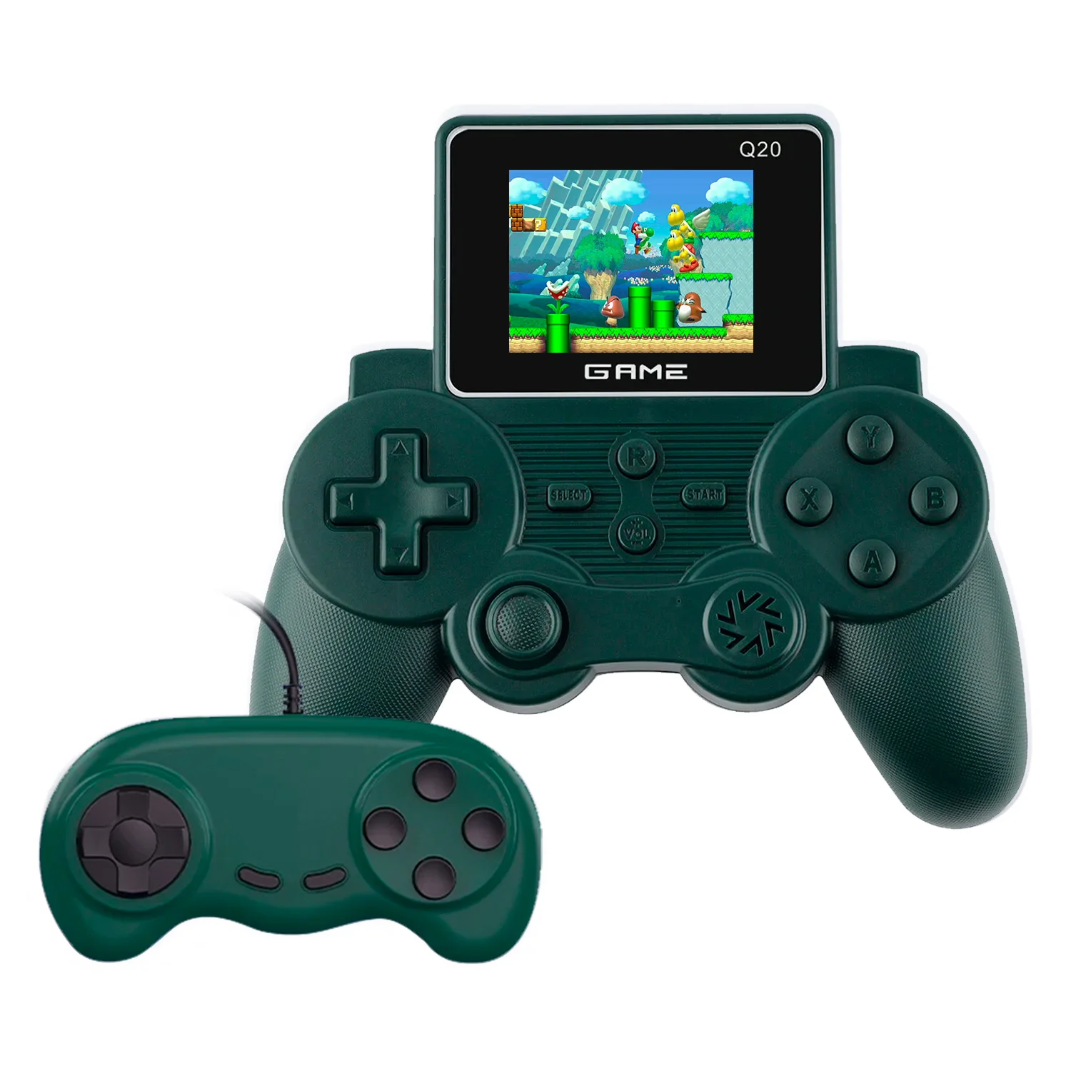 Console Pórtátil Gamepad Q20 520 Jogos - Verde