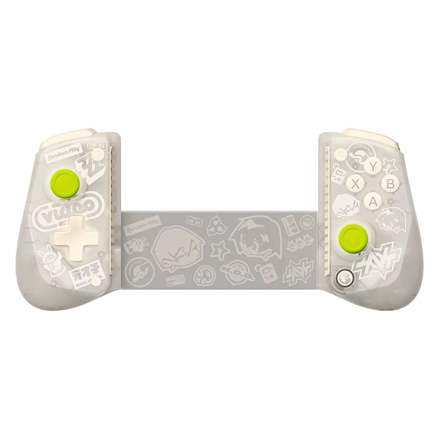 Controle GameSir X5S Zenless Zone Sem Fio para Nintendo Switch / iOS / Android - Branco