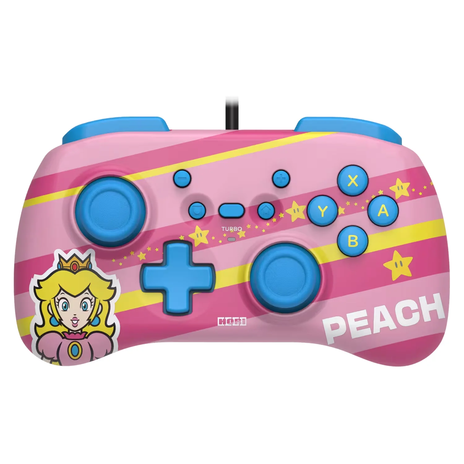 Controle Horipad Mini com Fio Peach para Nintendo Switch - NSW-367U