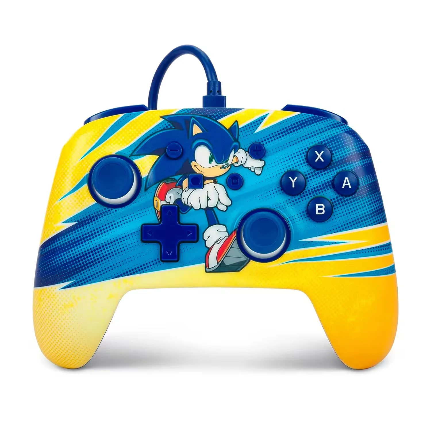 Controle PowerA Enhanced Wired Sonic Boost para Nintendo Switch - PWA-A-06221