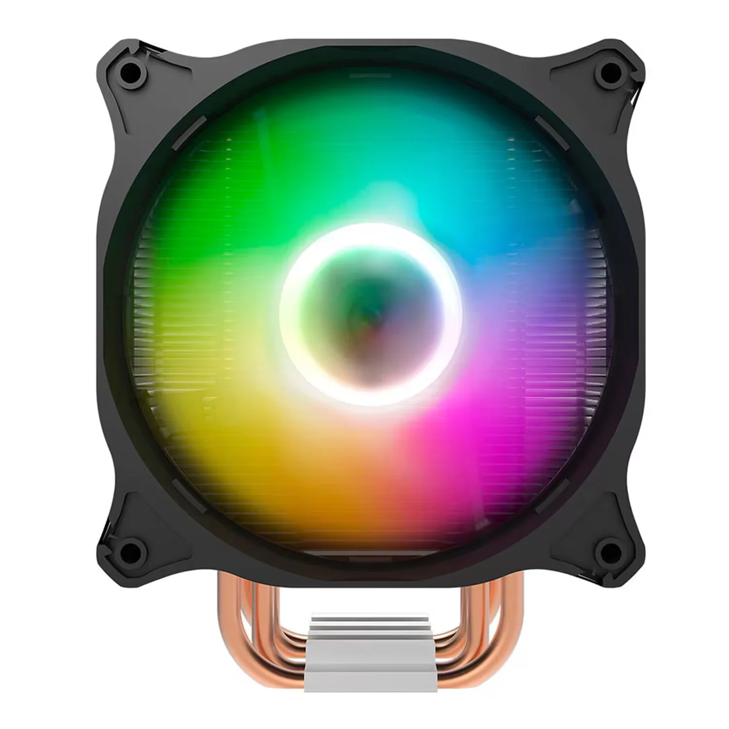 Cooler para Processador darkFlash DarkAir Rainbow-LED - Preto