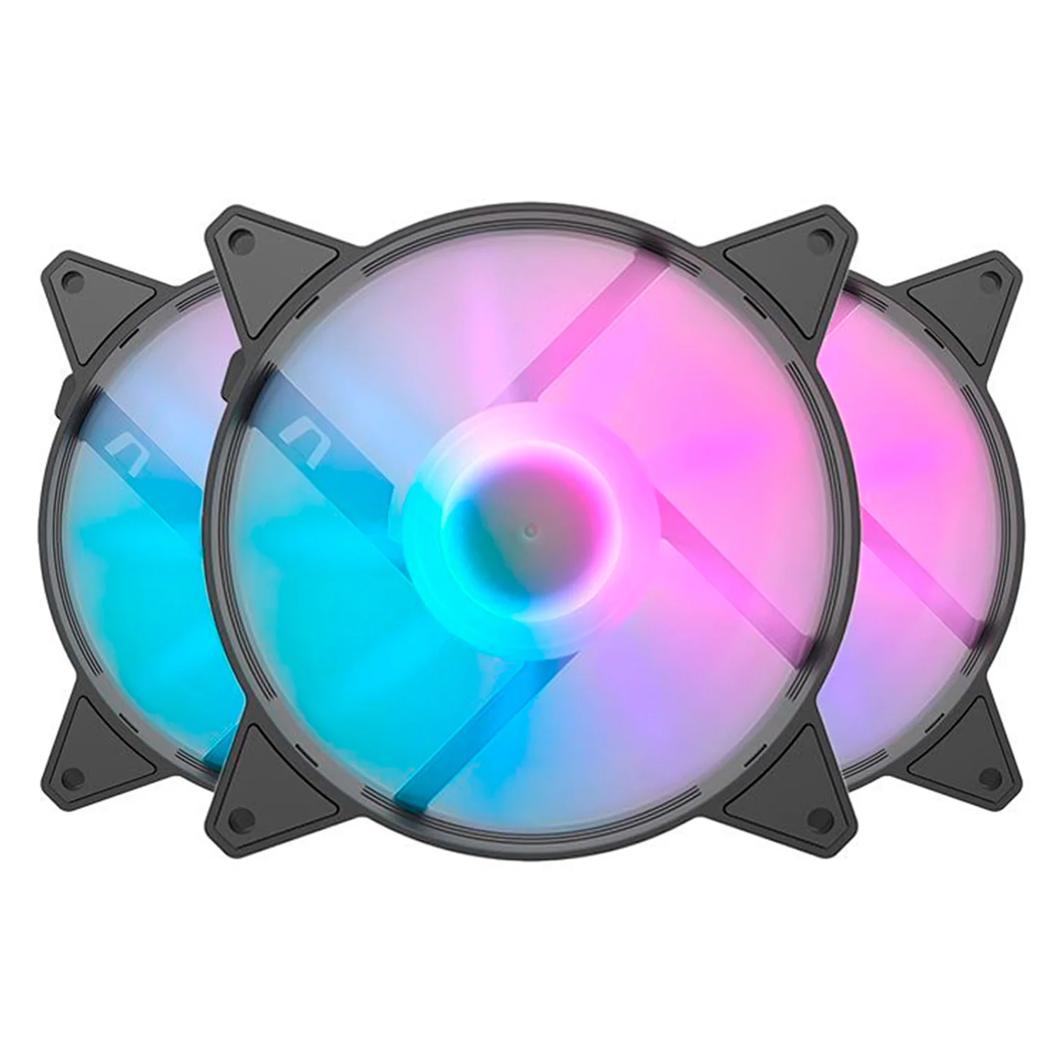 Fan para Gabinete Aigo darkFlash C6MS RGB 3 em 1 - Preto
