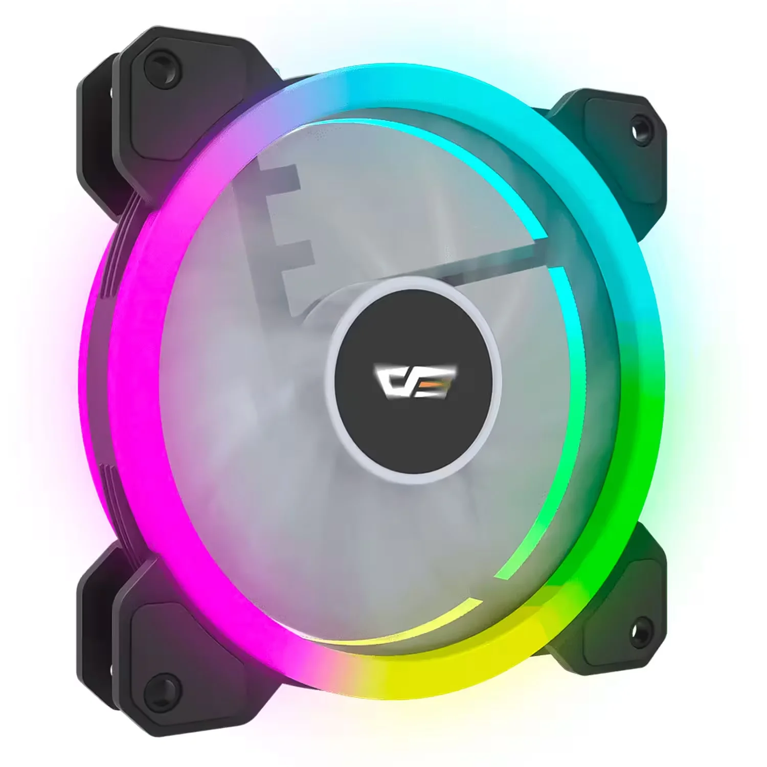 Fan para Gabinete darkFlash DR12 RGB - Preto