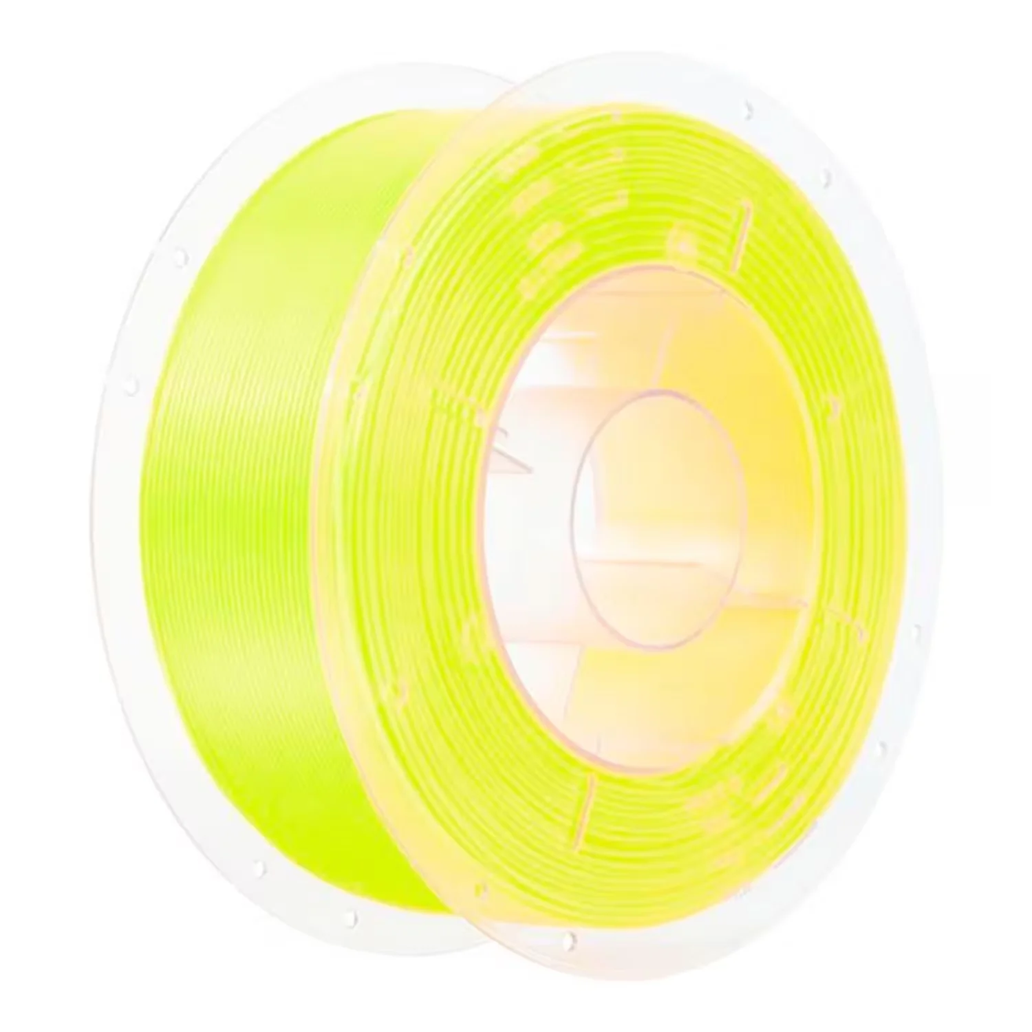 Filamento Creality CR-PLA 1Kg 1.75mm para Impressora 3D - Amarelo Florescente