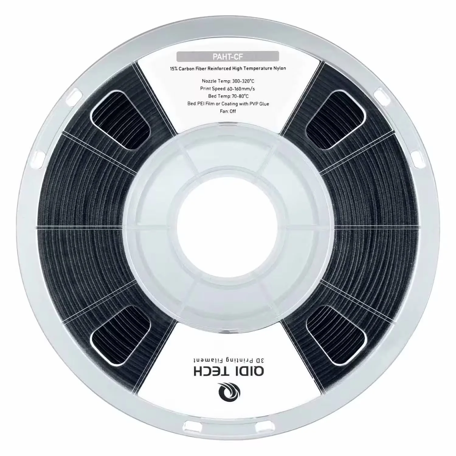 Filamento Creality PPA-CF 1Kg 1.75mm para Impressora 3D - Preto