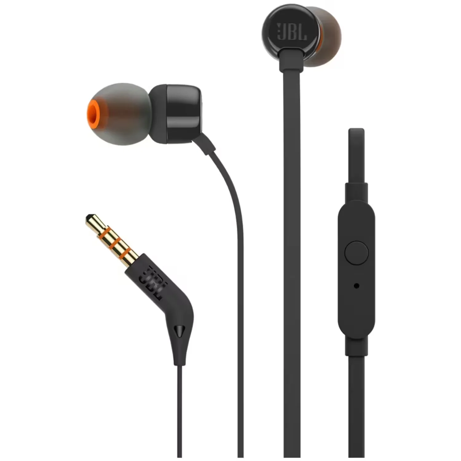 Fone de Ouvido JBL Tune T110 Jack 3.5mm - Preto
