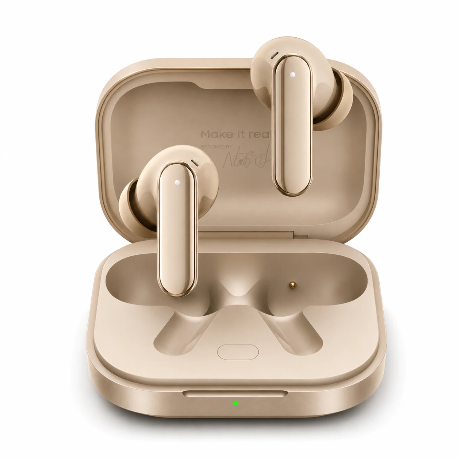 Fone de Ouvido Realme Buds Air 8 RMA2503A Wireless - Dourado