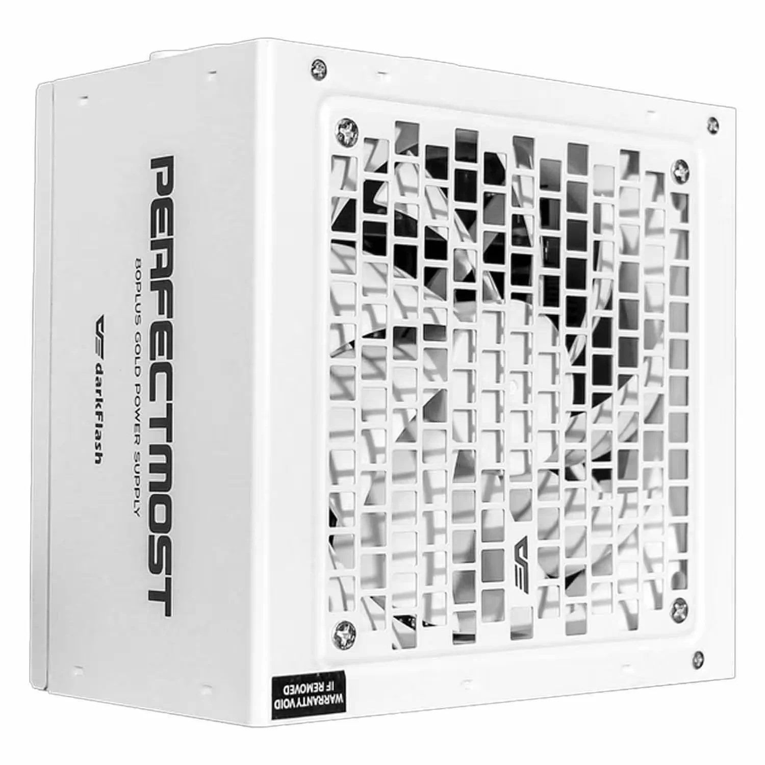 Fonte darkFlash PMT750 ATX 750W 80 Plus Gold PFC Ativo Full Modular Bivolt - Branco