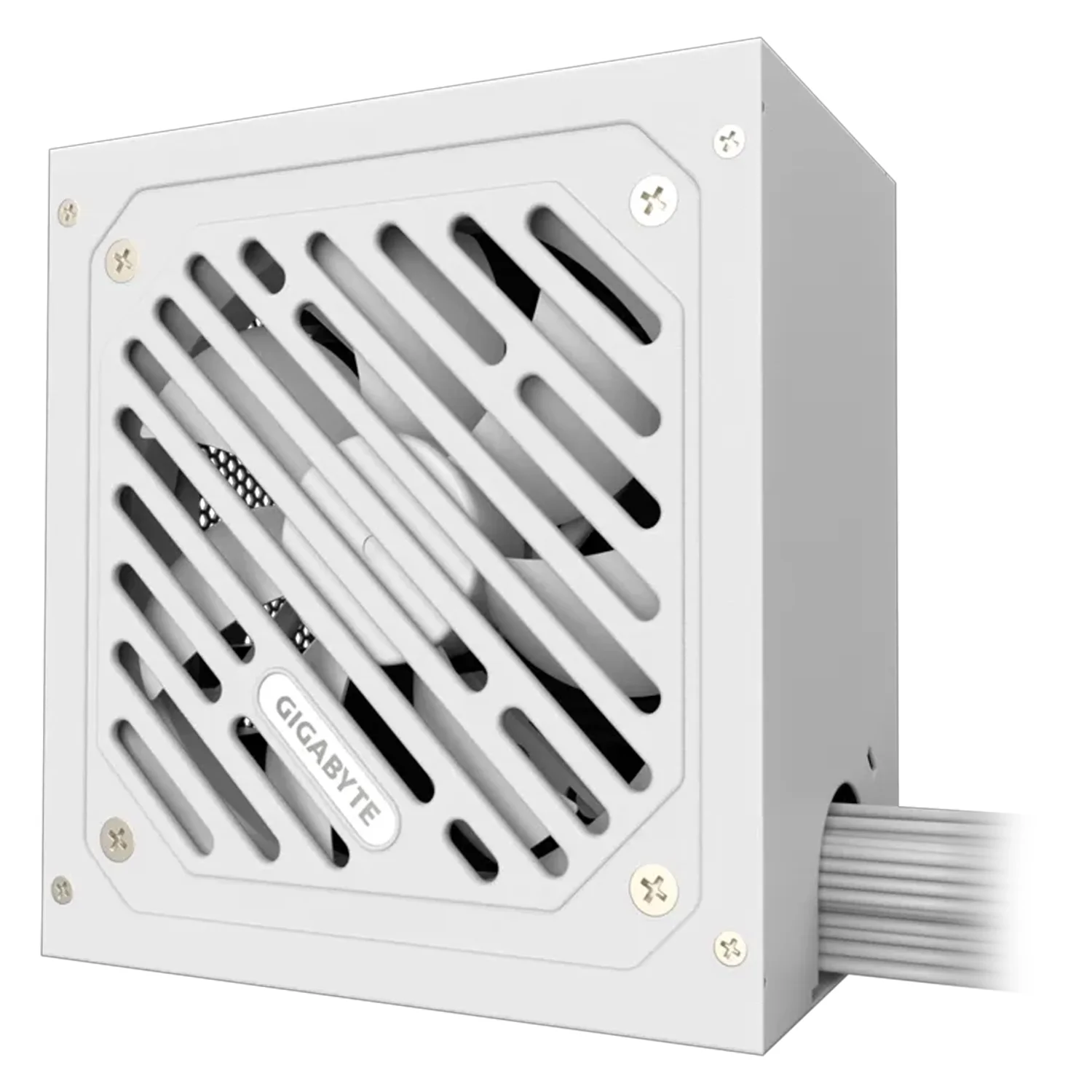 Fonte Gigabyte GP-P650SS Ice ATX 650W 80 Plus Silver PFC Ativo - Branco