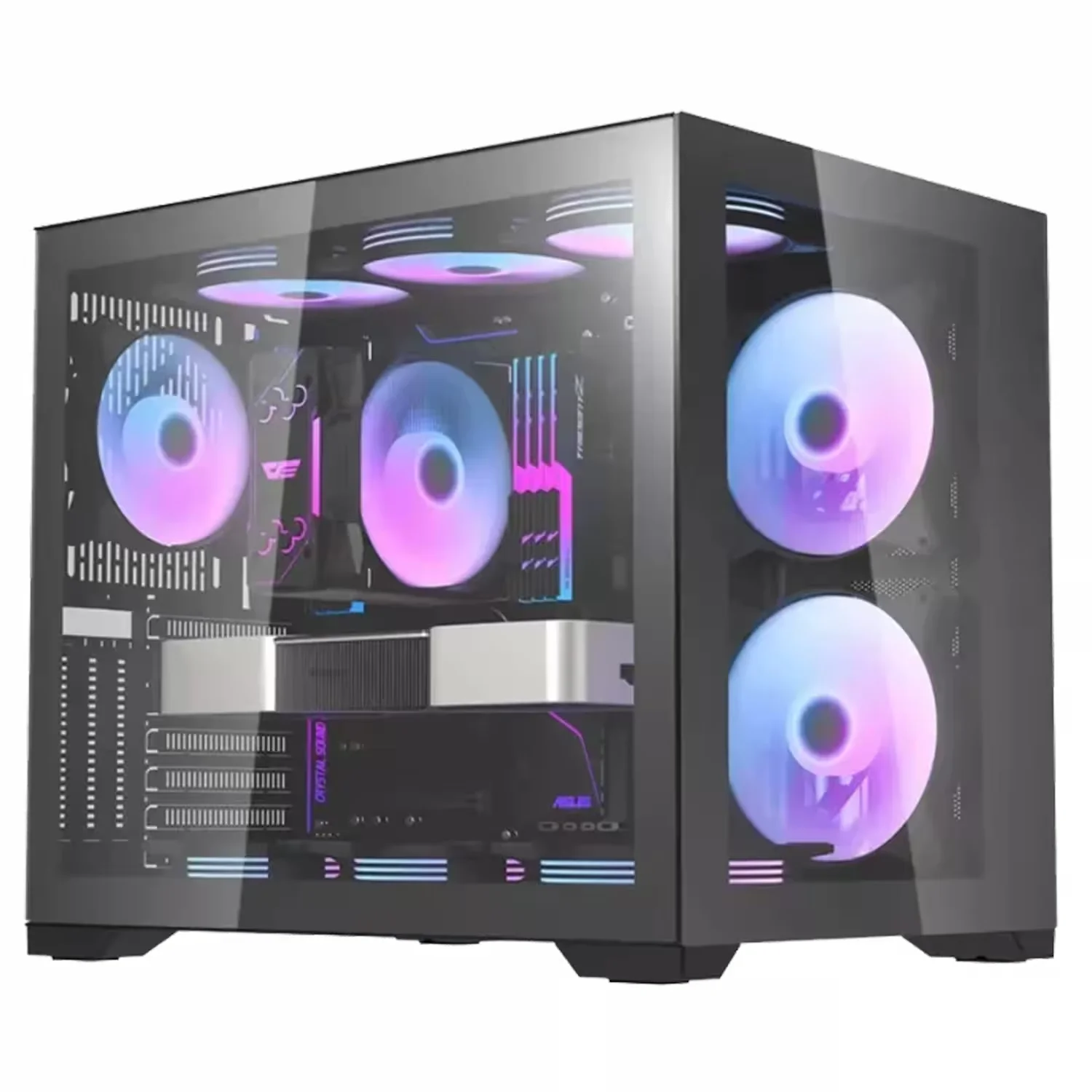 Gabinete Gamer Aigo darkFlash C305 Mid Tower - Preto