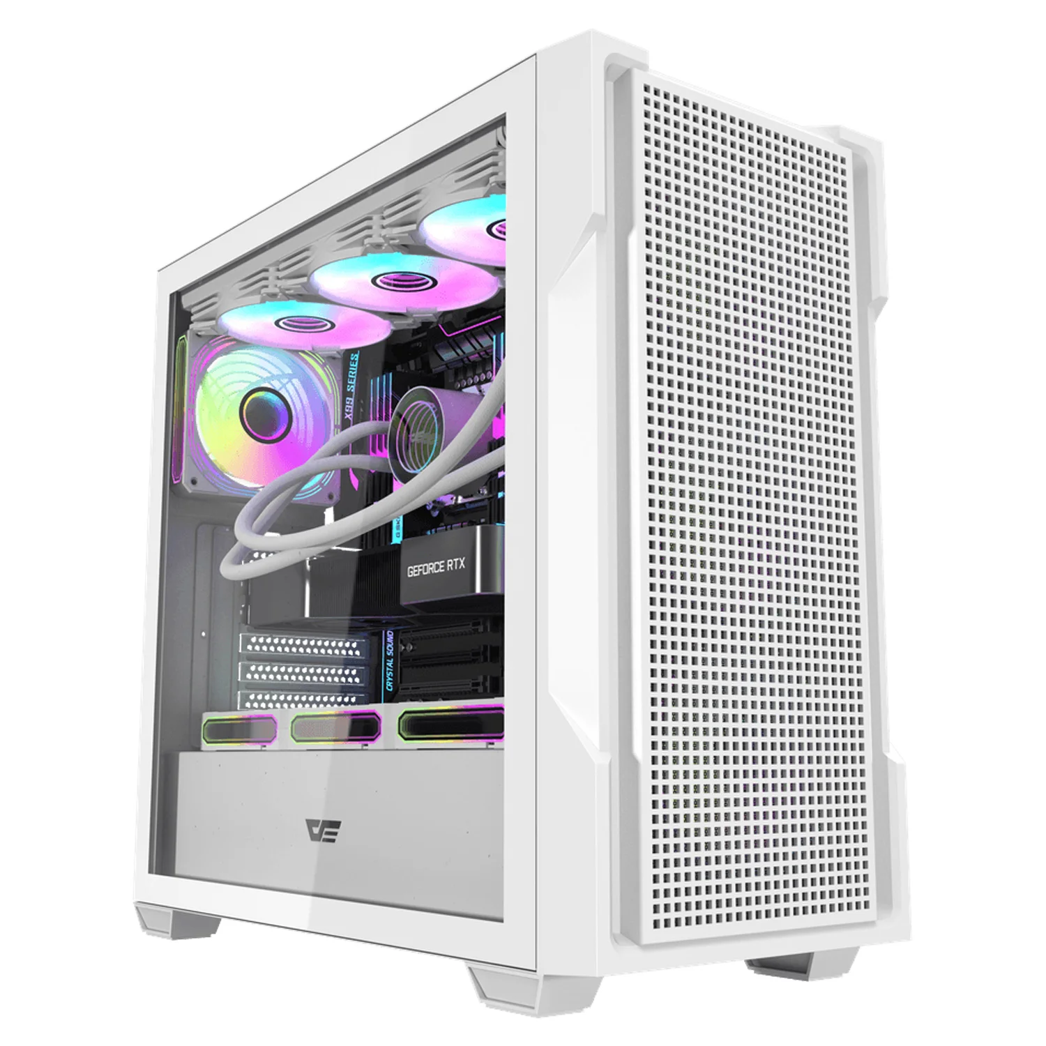 Gabinete Gamer darkFlash DS900 Mesh Mid Tower - Branco