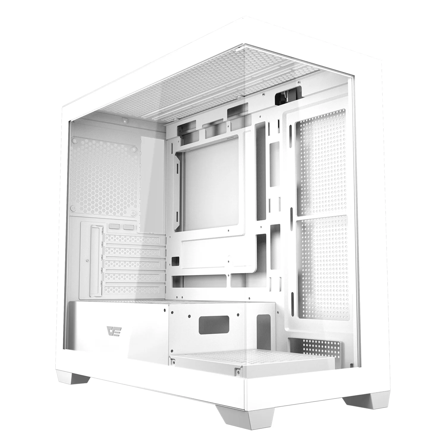Gabinete Gamer DarkFlash DS900M Mini Tower - Branco