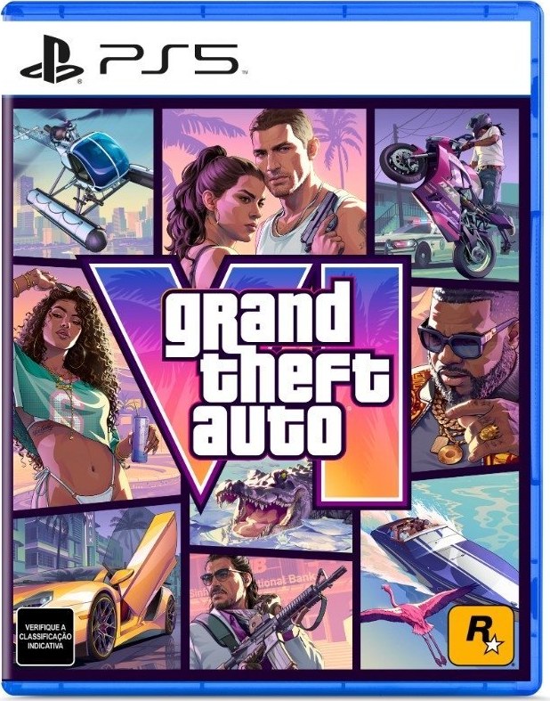 Jogo GTA VI (Grand Theft Auto VI) PS5 - Pré-venda