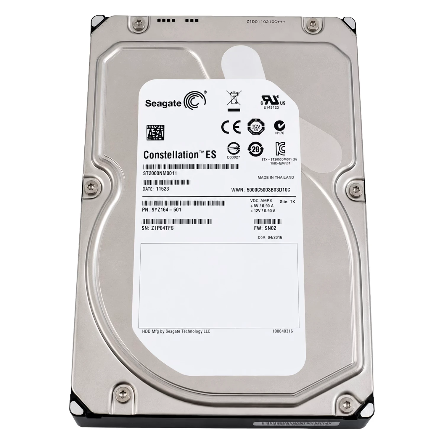 HD Seagate Constellation ES Pull 2TB 3.5" SATA 3 7200RPM - ST2000NM0011