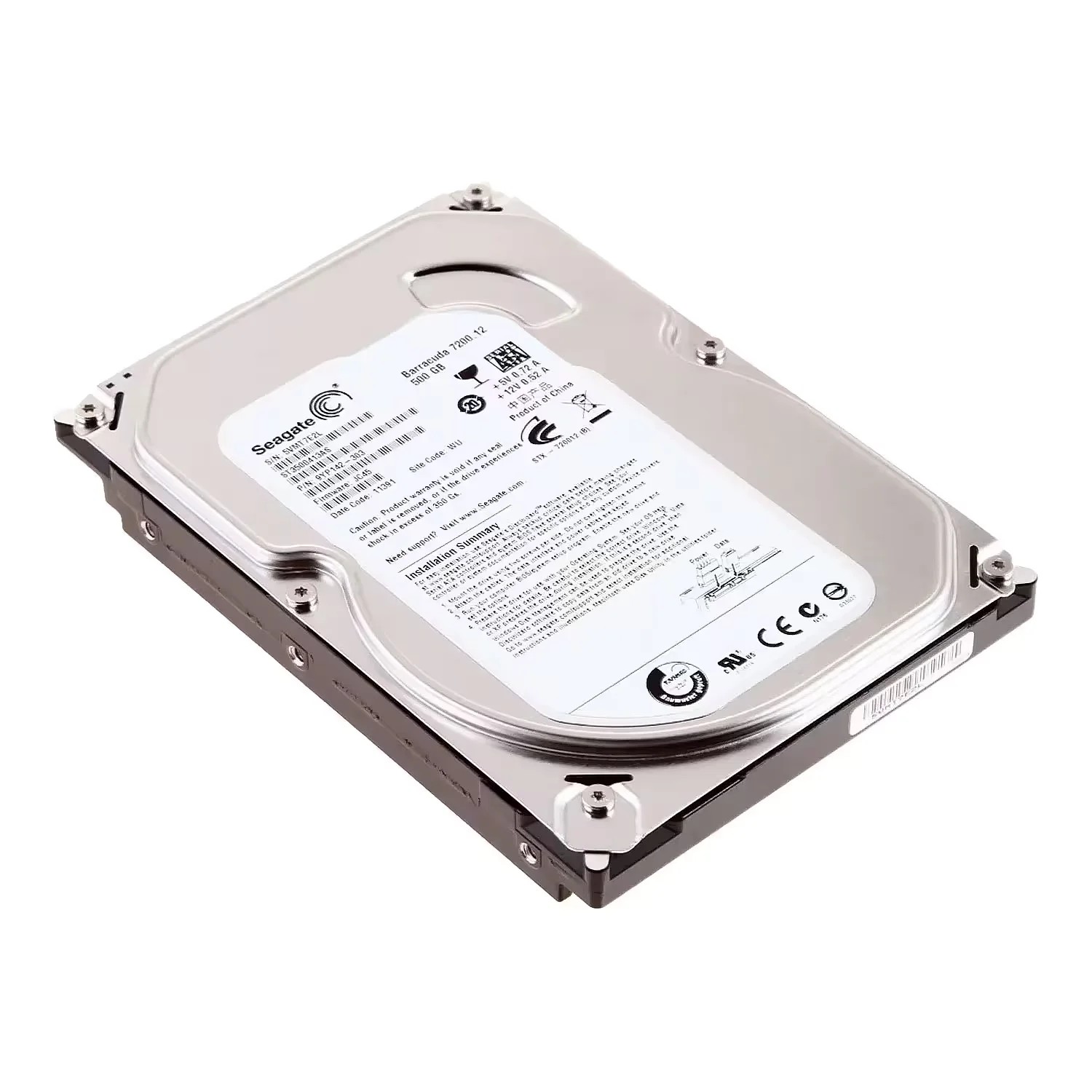 HD Seagate Pipeline Pull 500GB 3.5" SATA 2 5900RPM - ST3500312CS