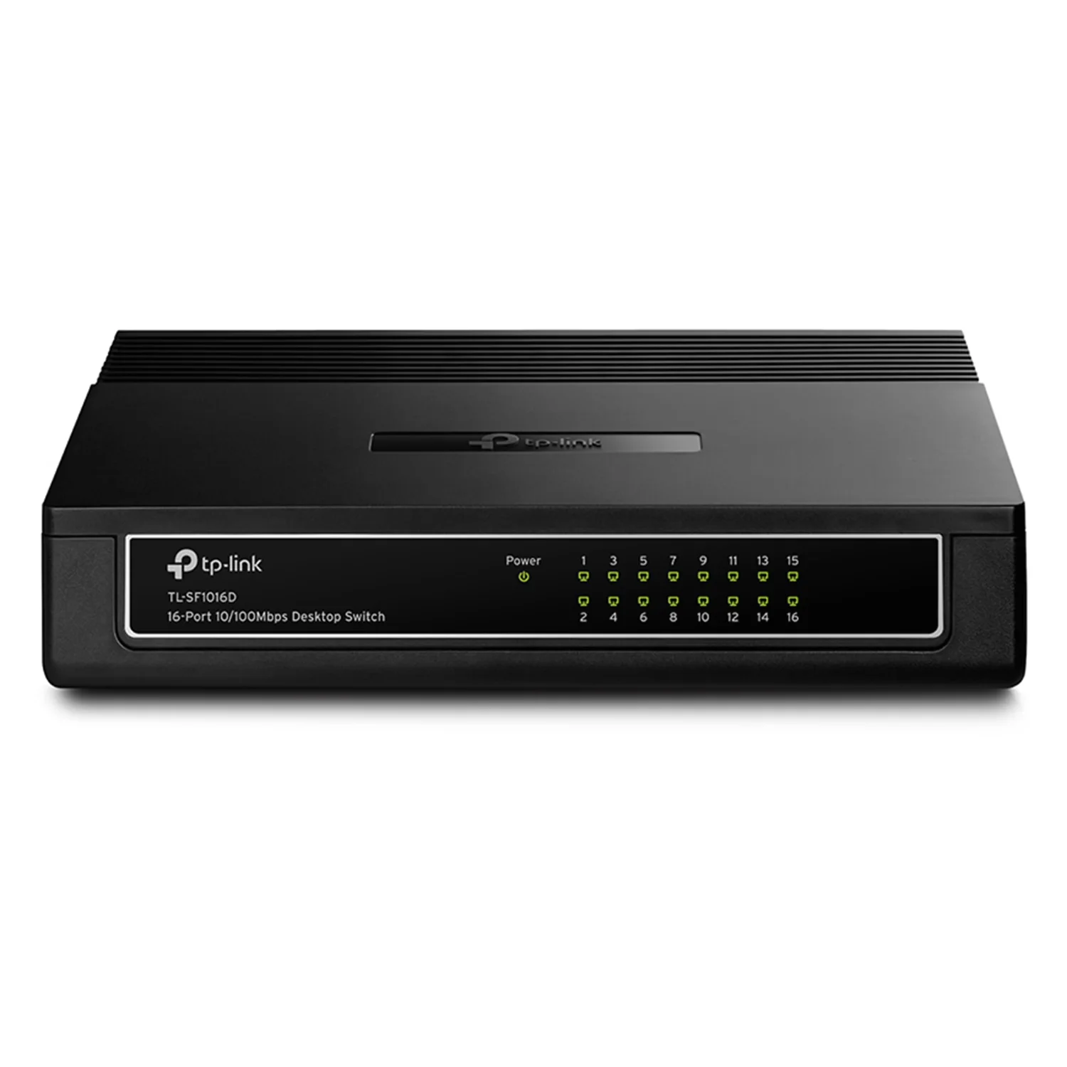 Hub Switch TP-Link TL-SF1016D 16 Portas 100Mbps - Preto