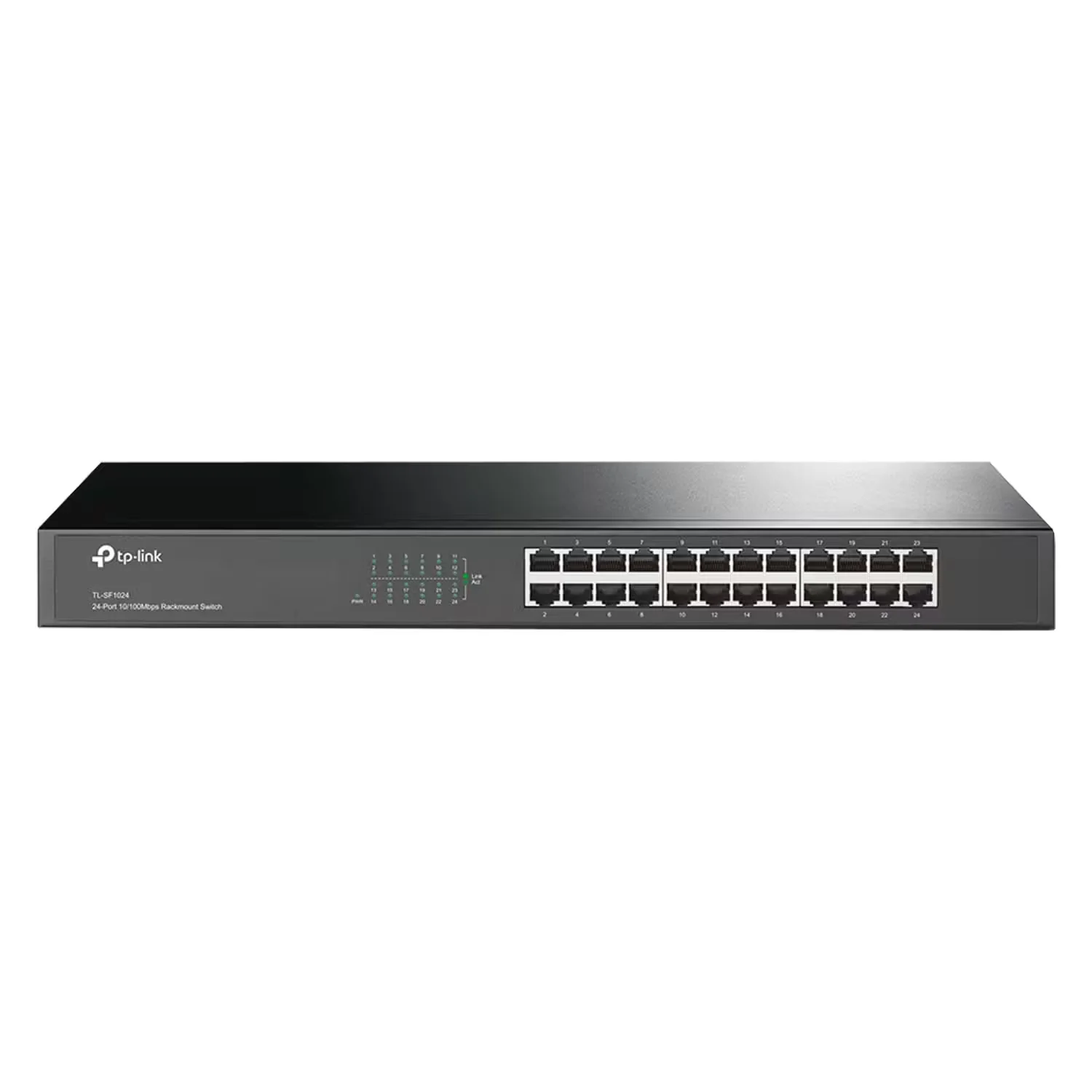 Hub Switch TP-Link TL-SF1024 Rackmount 24 Portas Gigabit 100 Mbps - Cinza