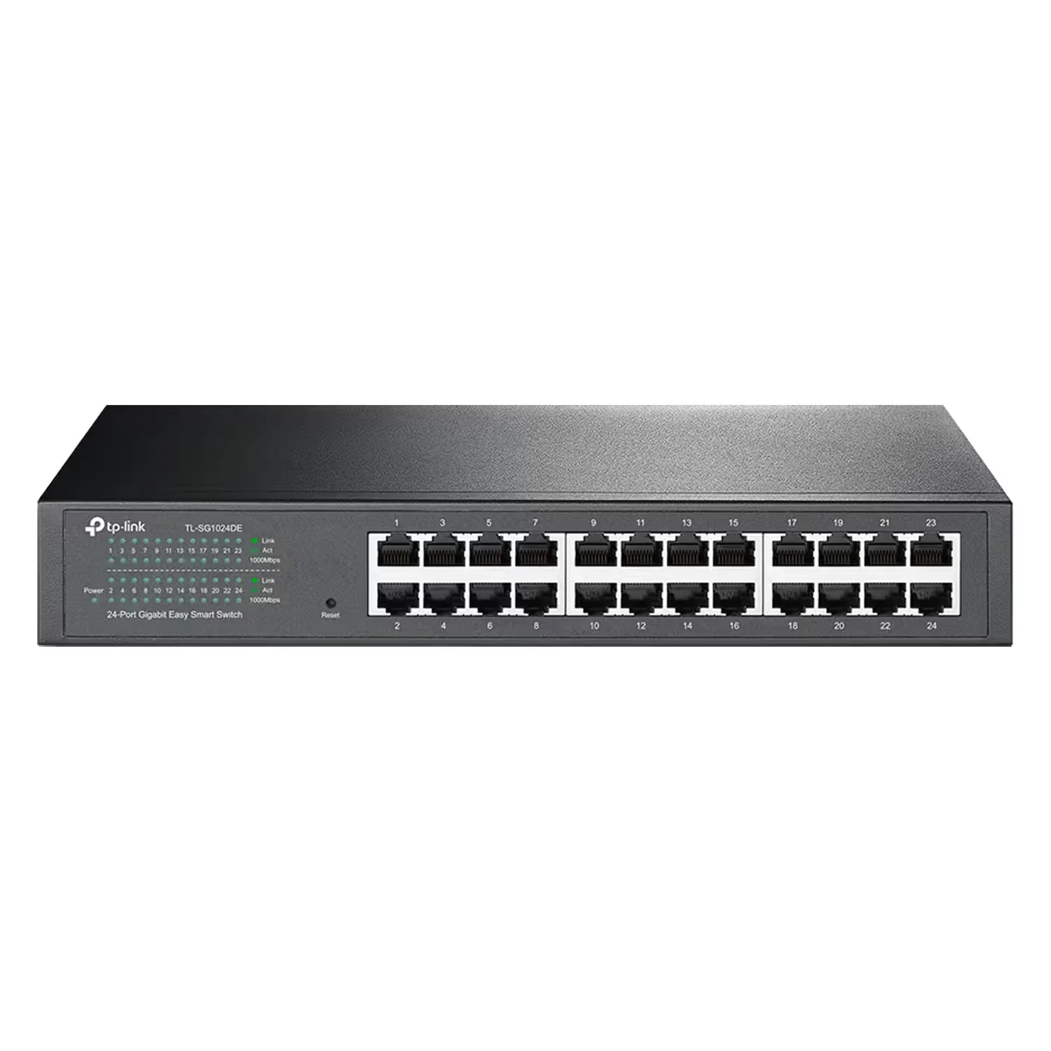 Hub Switch TP-Link TL-SG1024DE 24 Portas Gigabit Rackmount 1000Mbps - Cinza