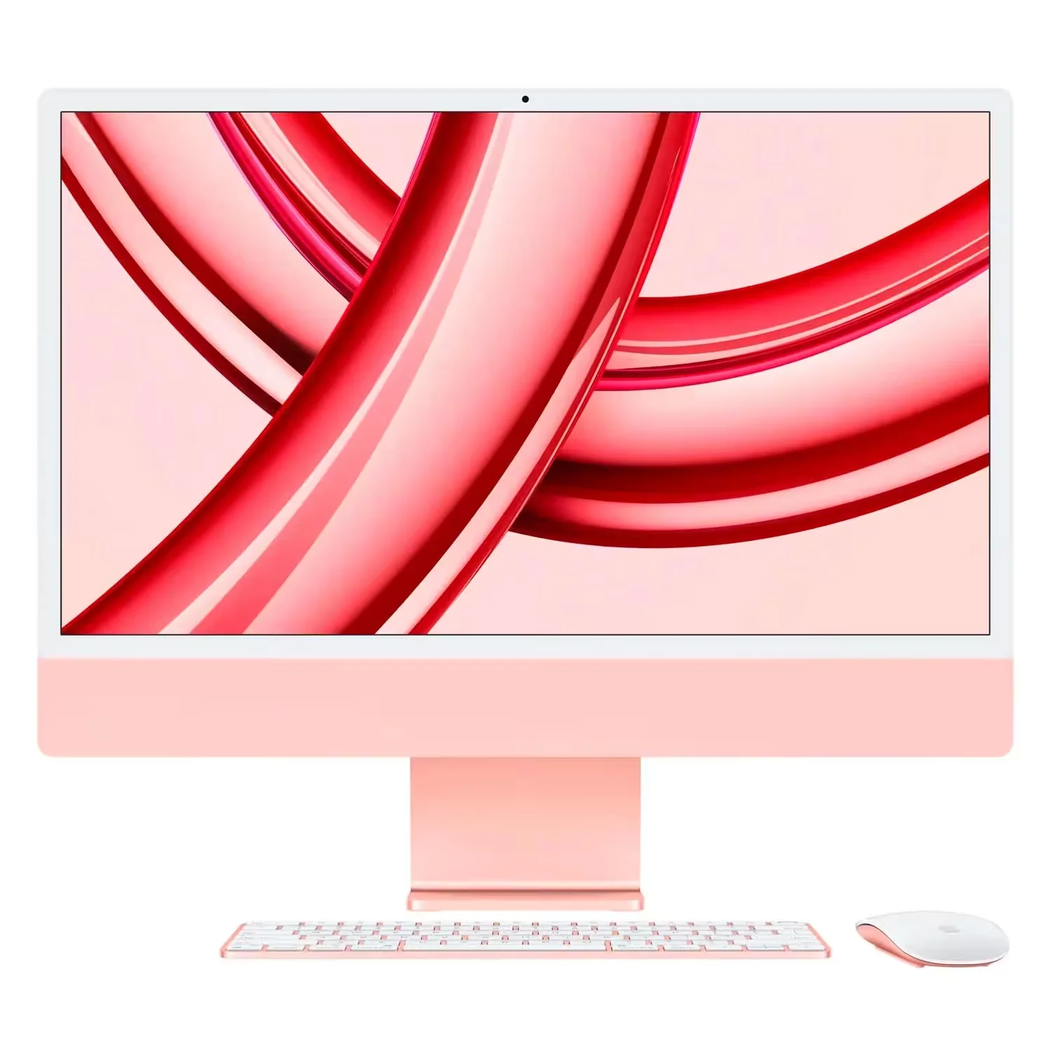 iMac Apple MQRT3LL/A M3 8GB 256GB SSD Tela 24" 4.5K - Rosa