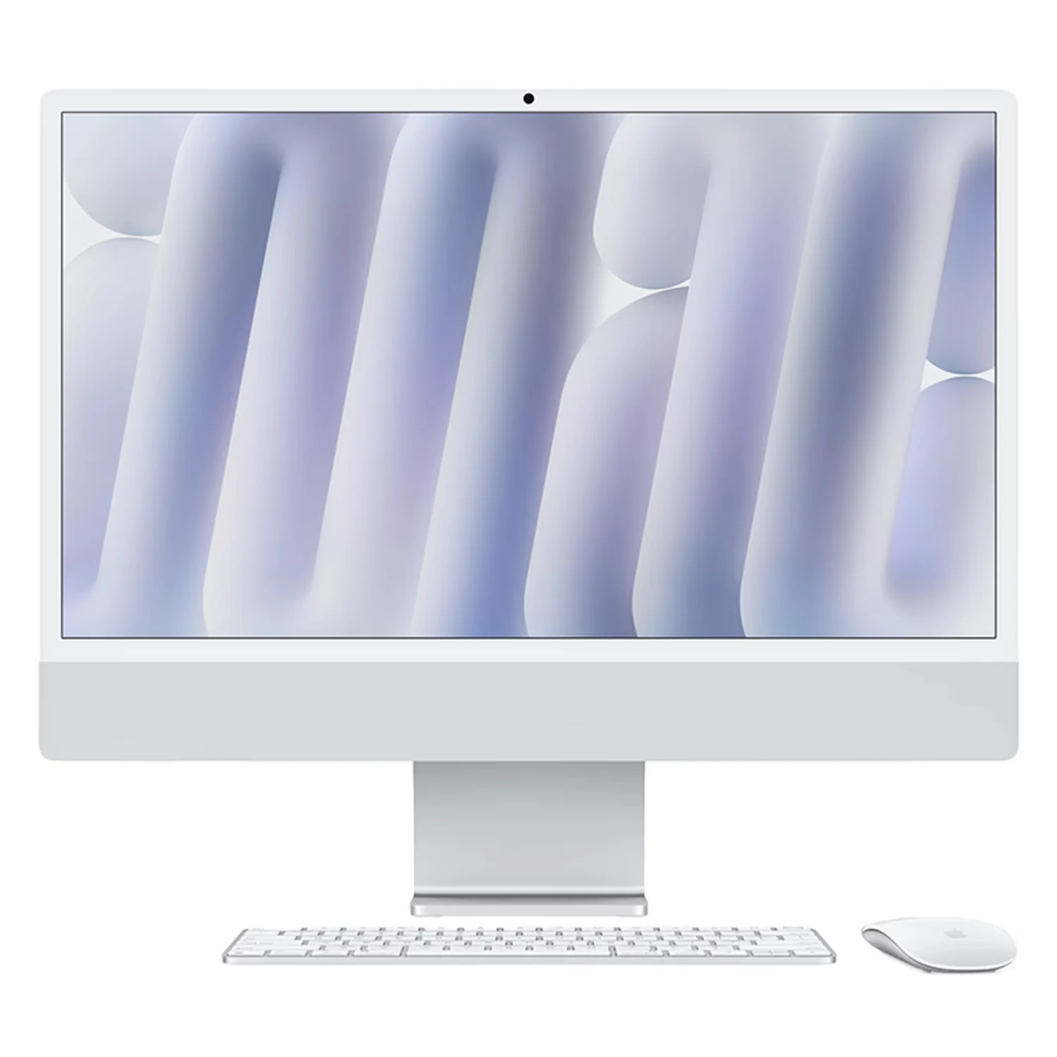 iMac Apple MWUU3LL/A M4 16GB 256GB SSD Tela 24" 4.5K - Prata