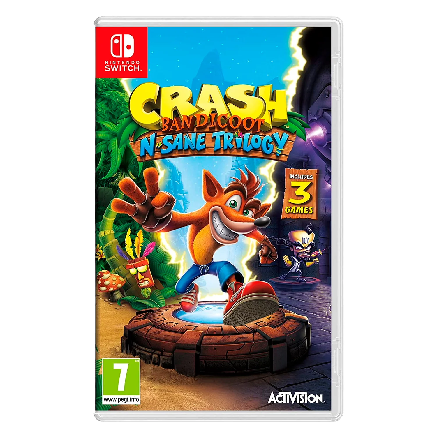 Jogo Crash Bandicoot N. Sane Trilogy Nintendo Switch